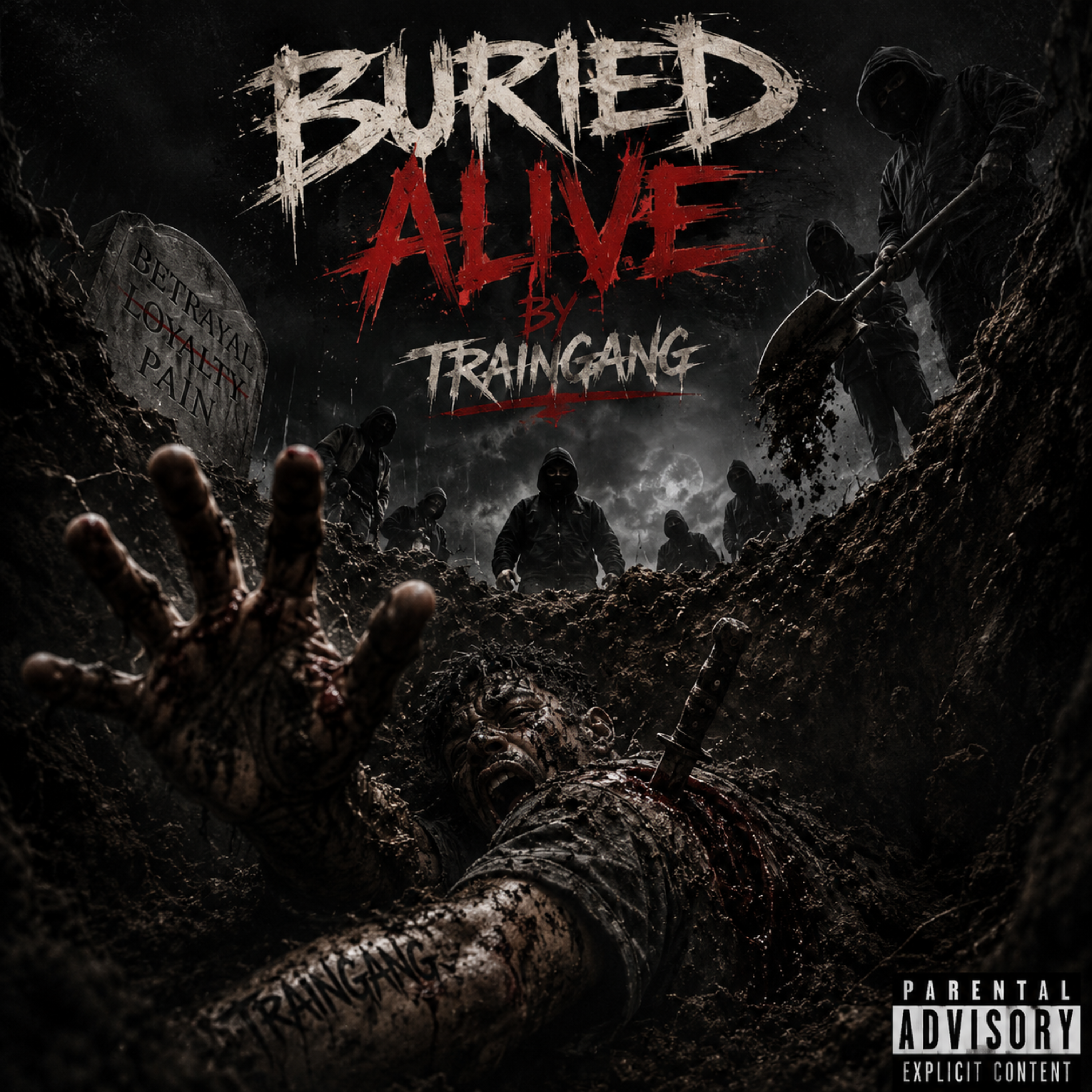 Buried Alive by TrainGang cover art