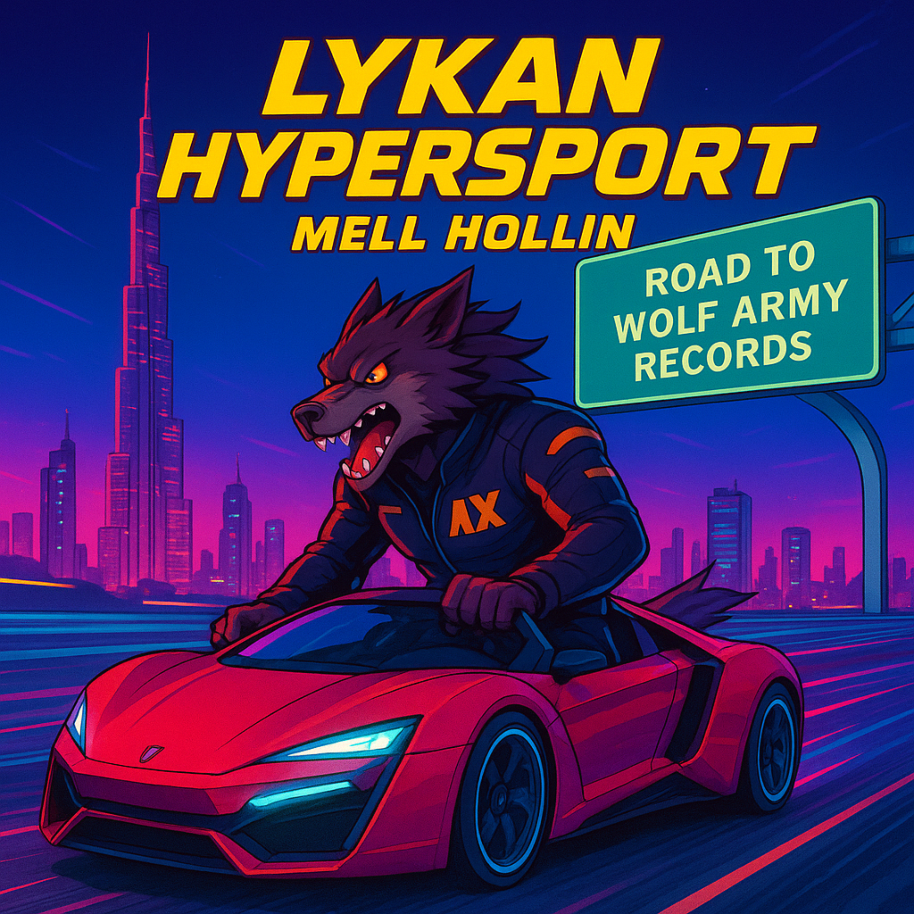 Lykan Hypersport artwork