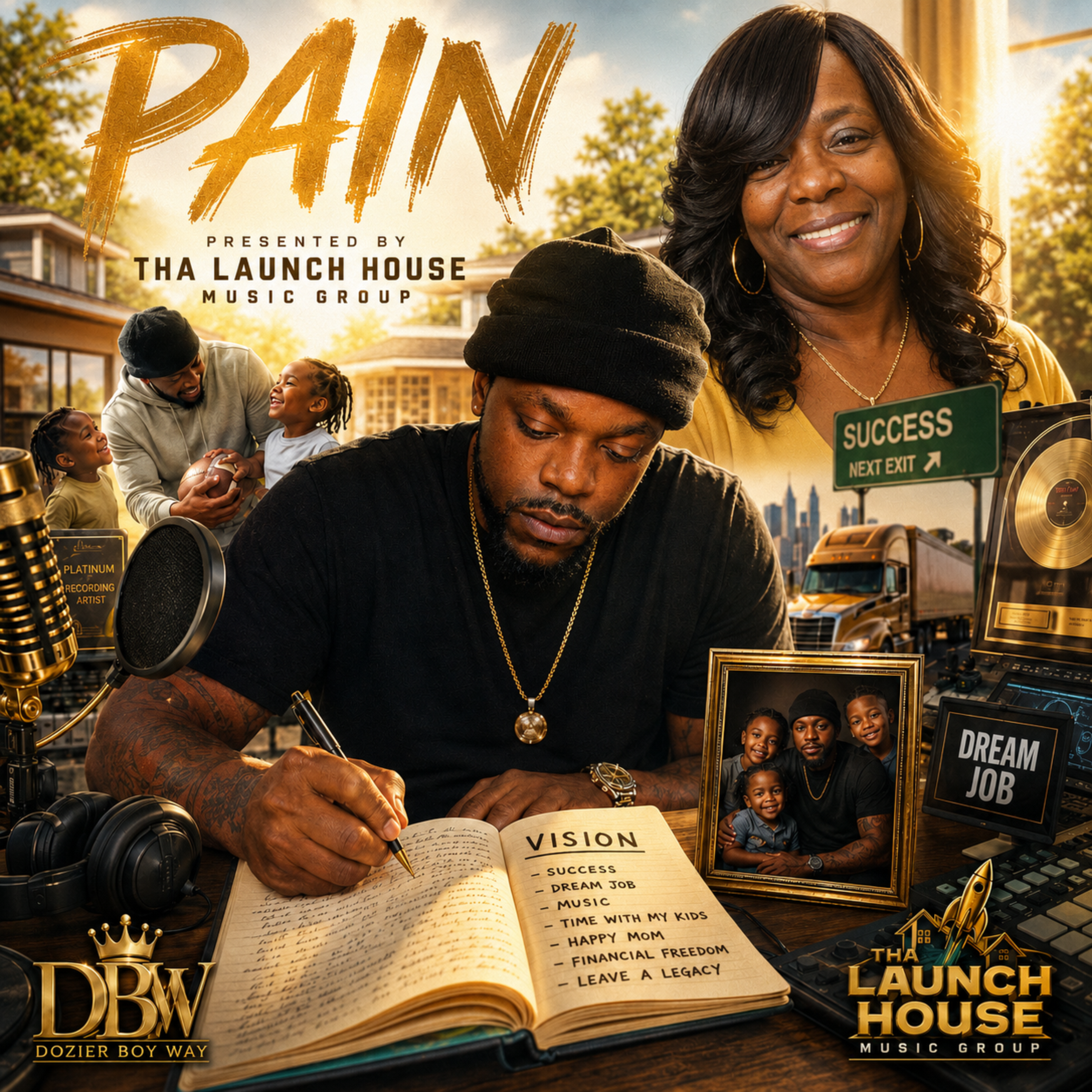Pain by Dozier Boy Way cover art