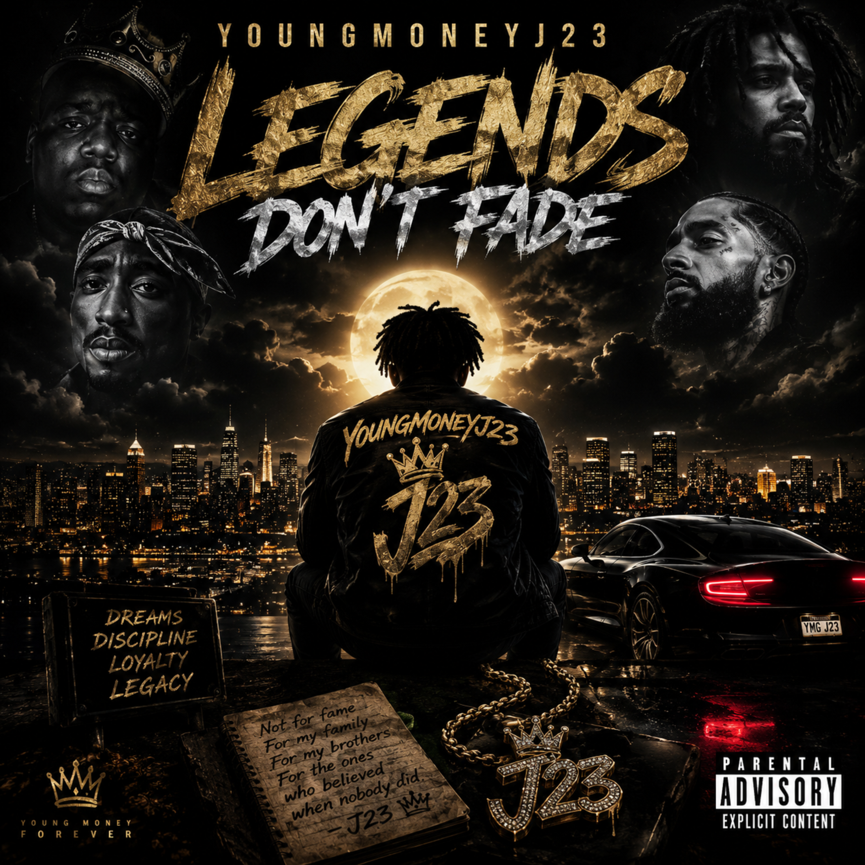 Legends Don’t Fade by YoungMoneyJ23 cover art