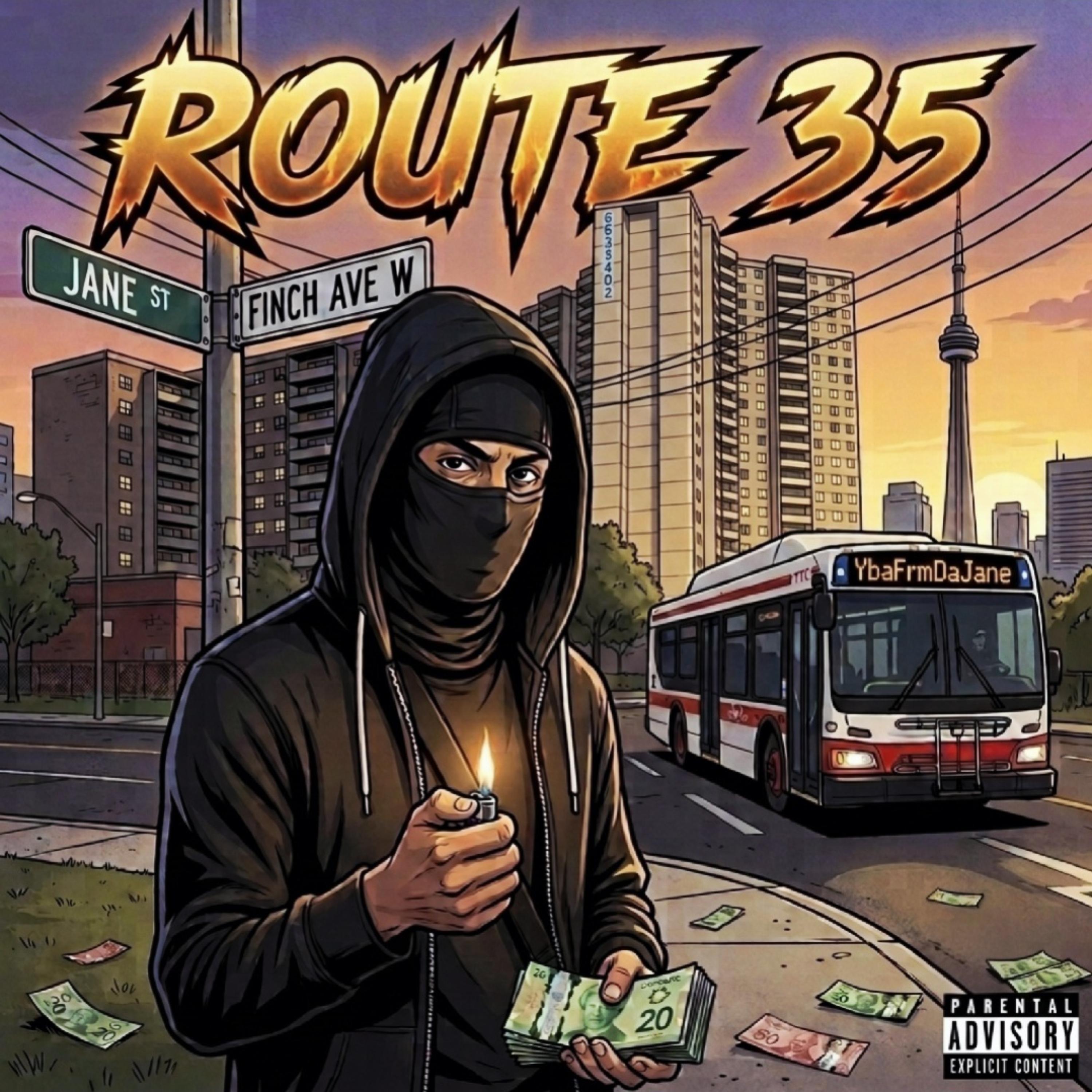 Route 35 by Ybafrmdajane cover art