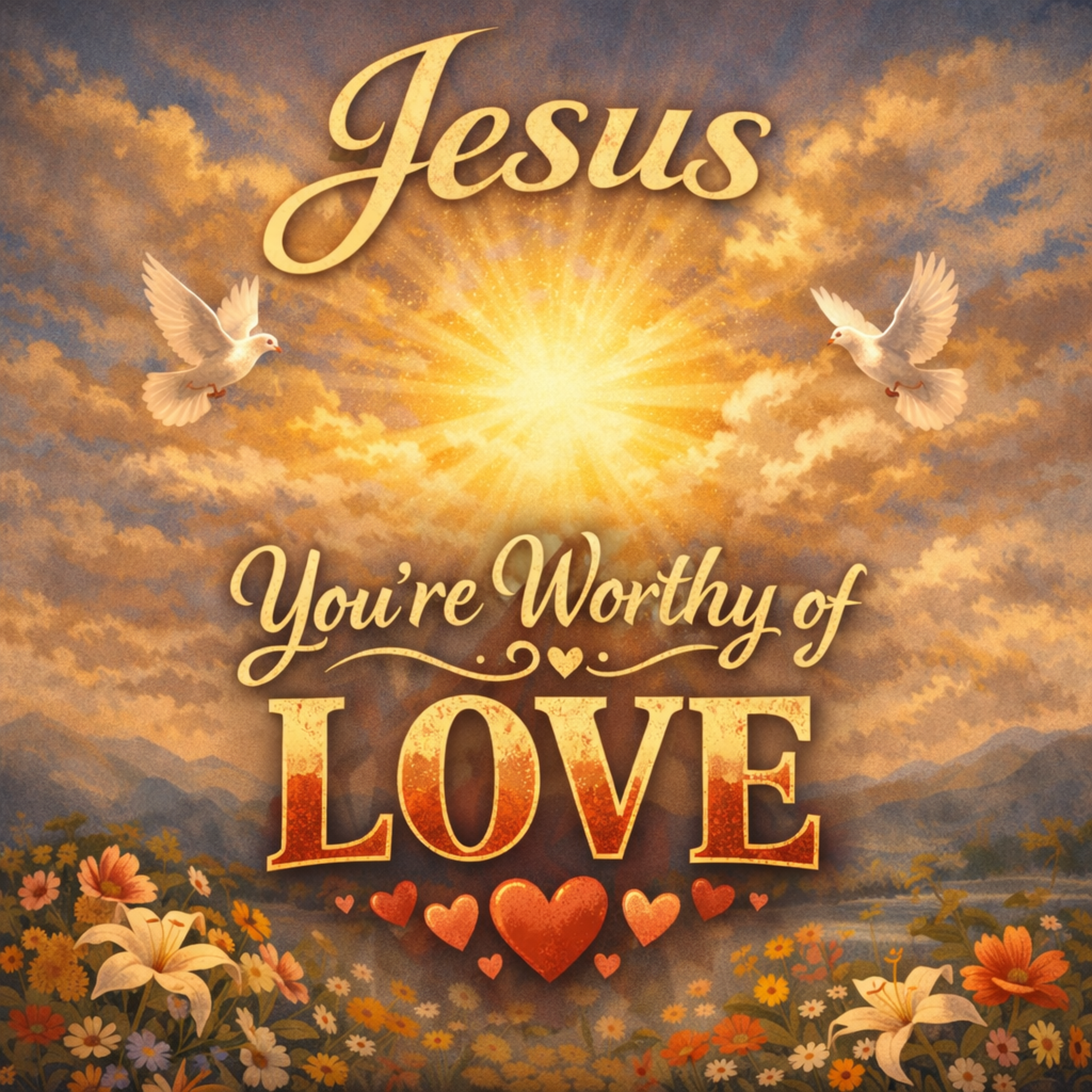 Jesus You're Worthy of Love artwork