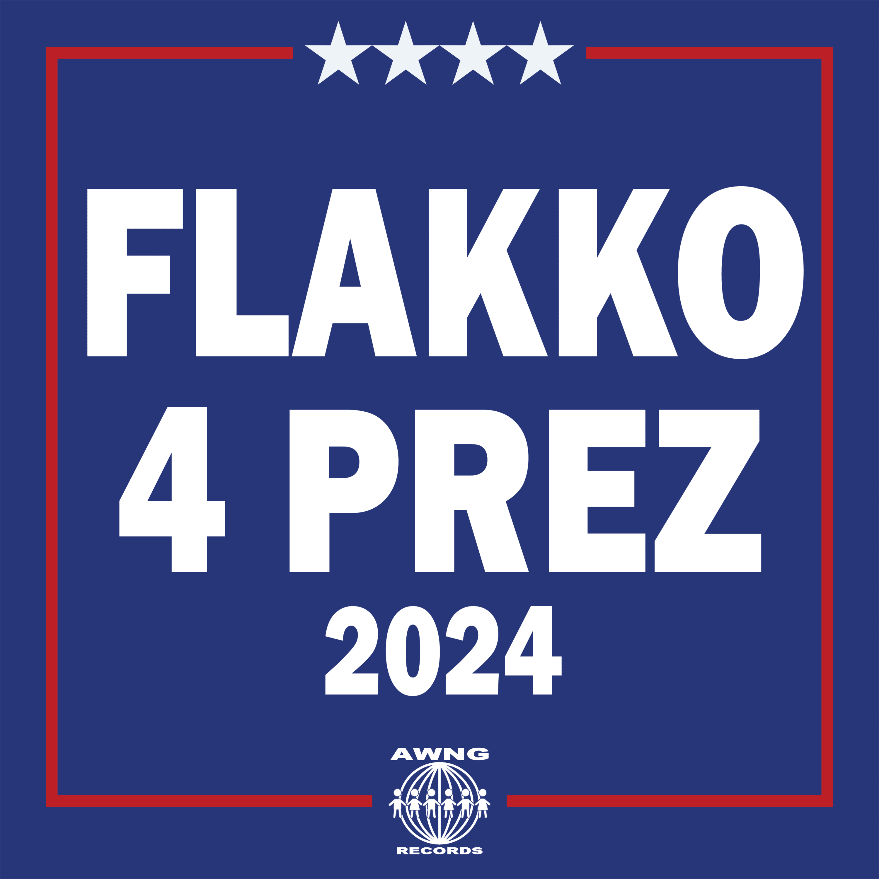 #FLAKKO4PREZ artwork