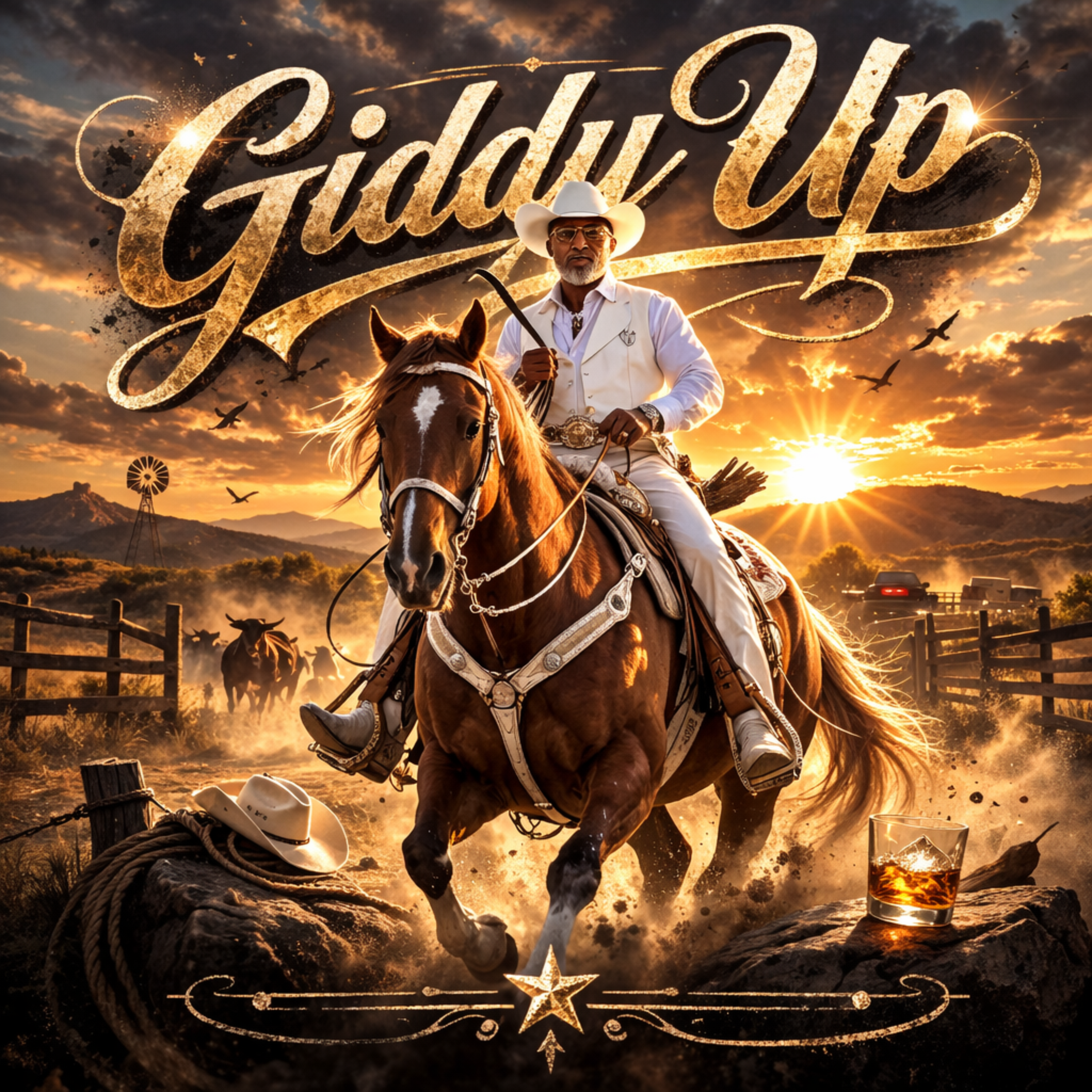 Giddy up artwork