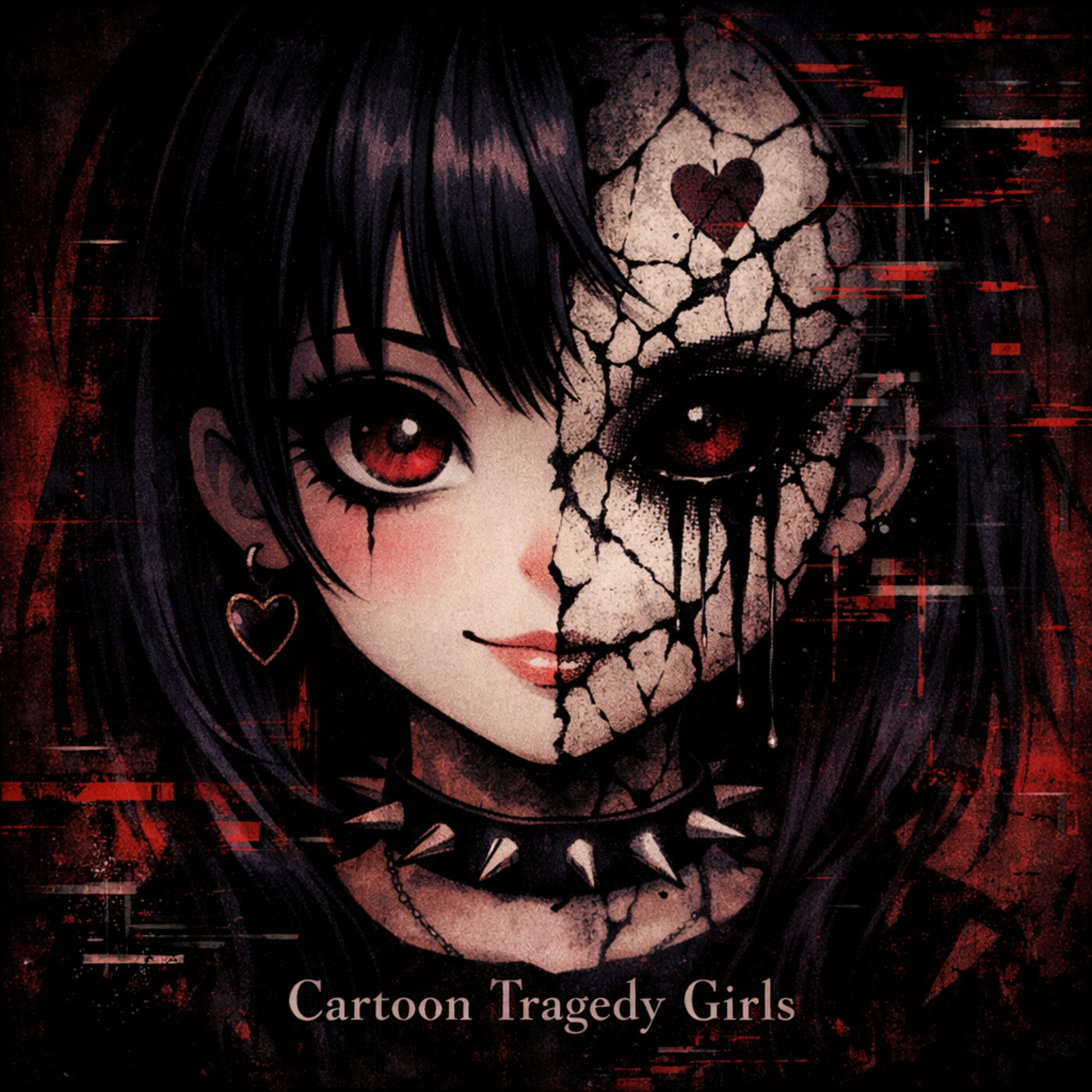 CARTOON TRAGEDY GIRLS artwork