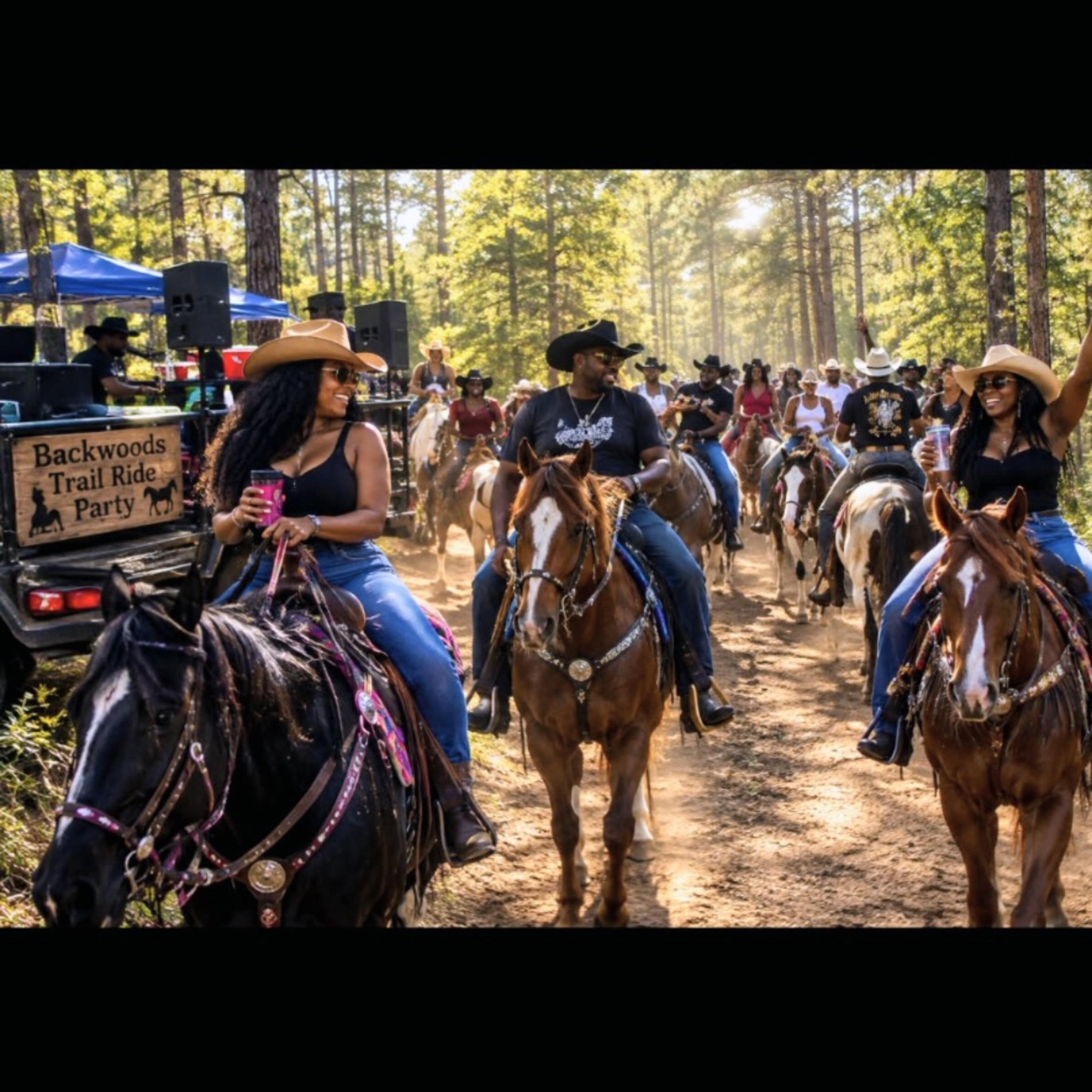 Backwoods Trailride Party by ASHLEYSONGBIRD205 cover art