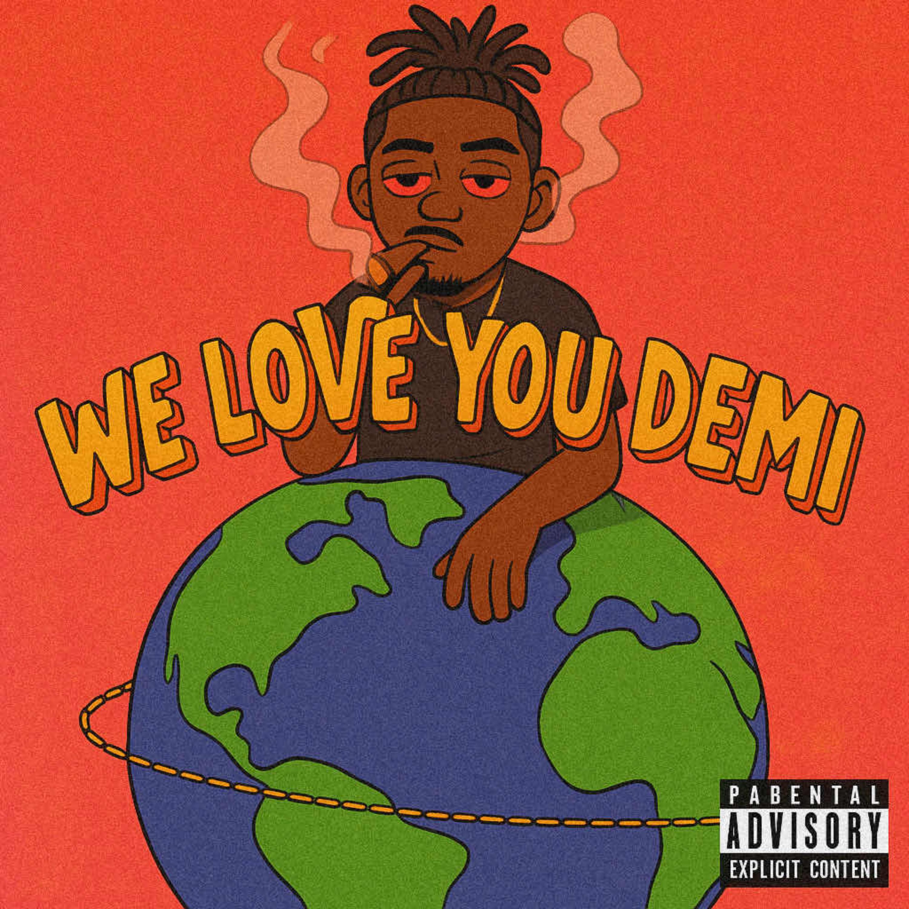 WE LOVE YOU DEMI artwork