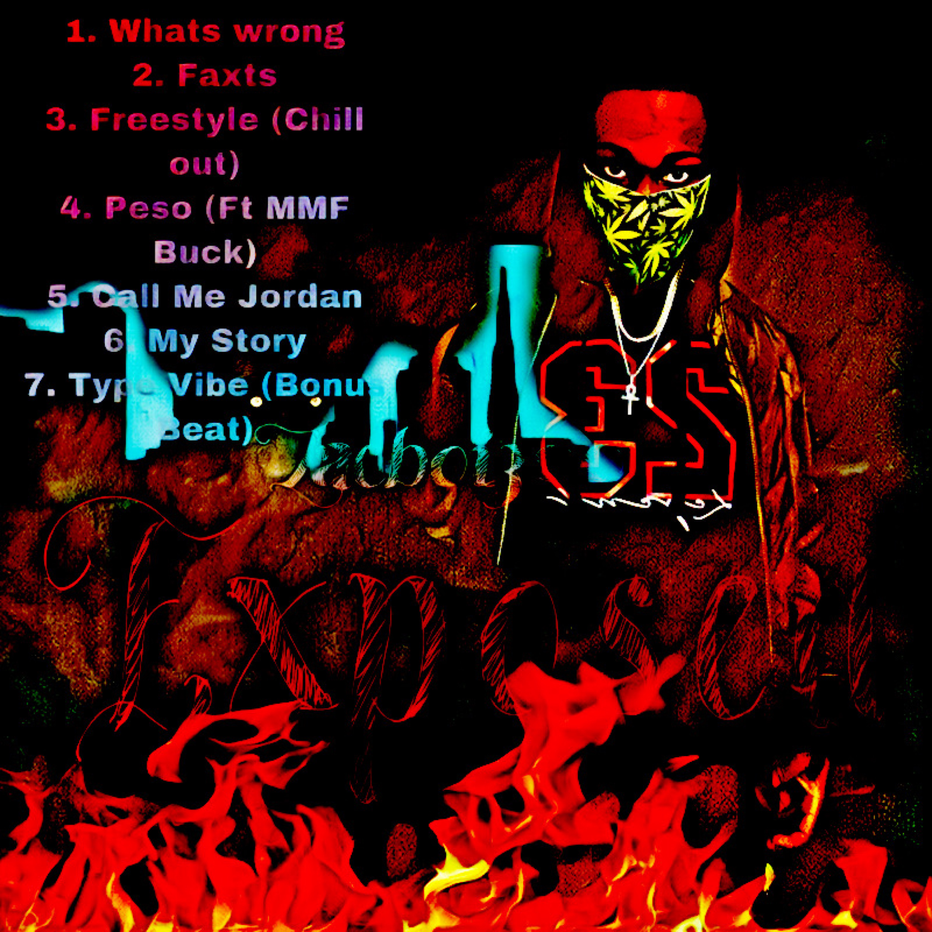 Exposed artwork