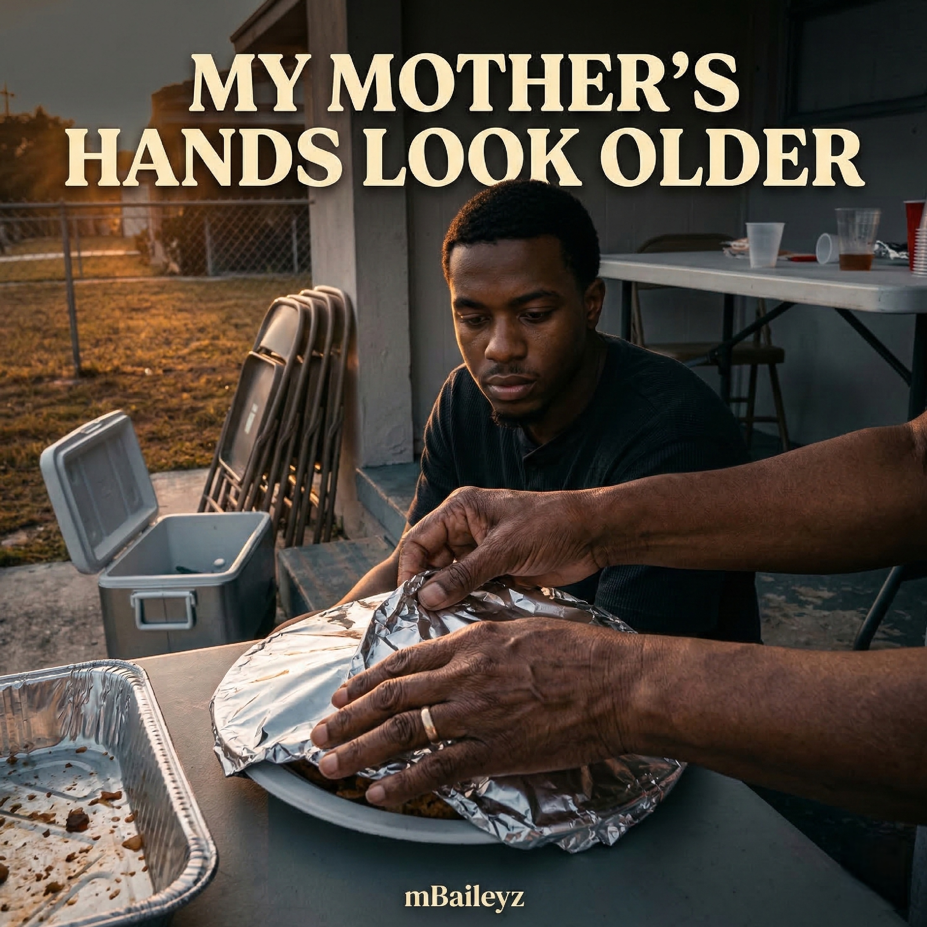 MY MOTHER'S HANDS LOOK OLDER artwork