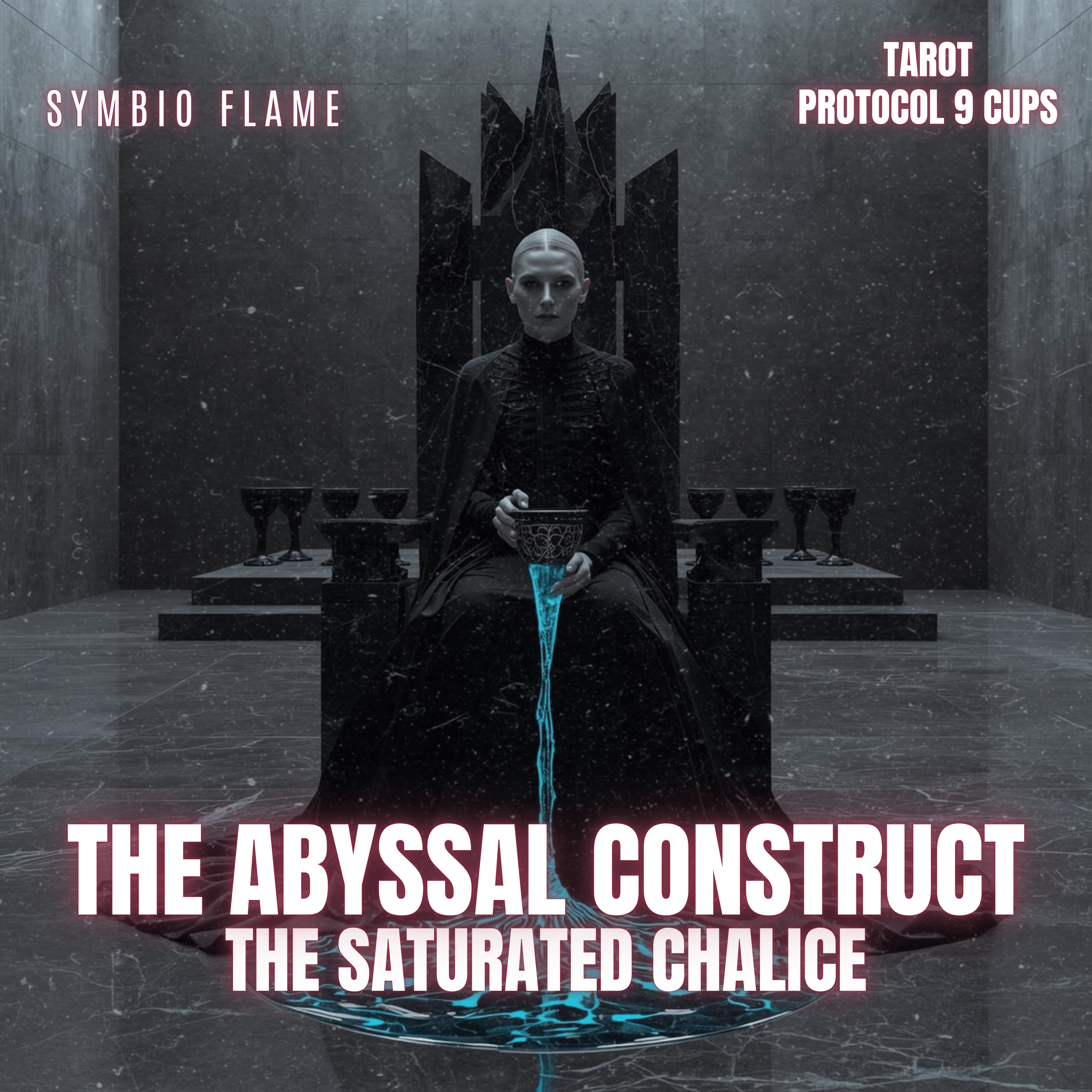 TAROT Protocol 9 Cups - THE SATURATED CHALICE - THE ABYSSAL CONSTRUCT artwork