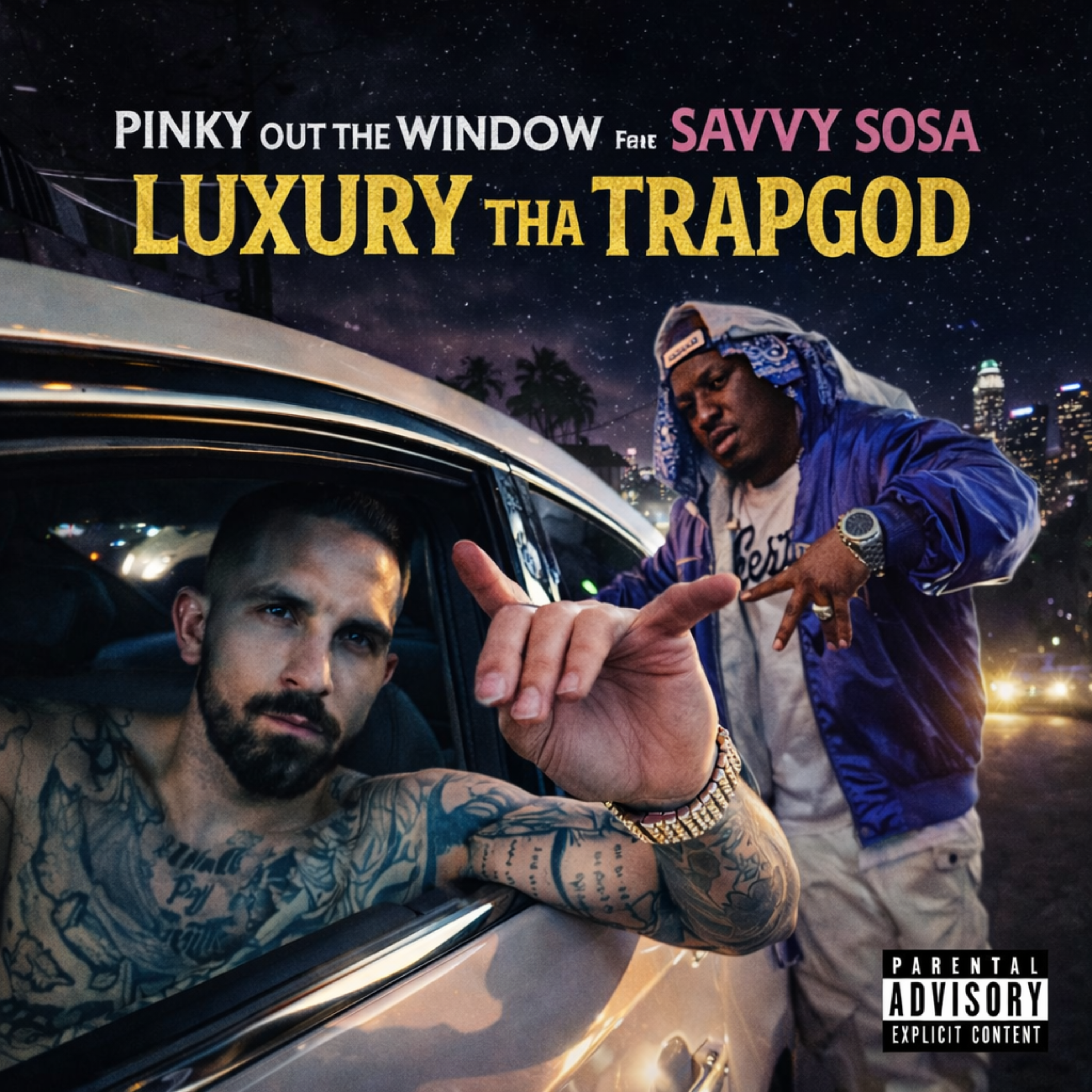 Pinky out the window by Luxury Tha Trapgod cover art