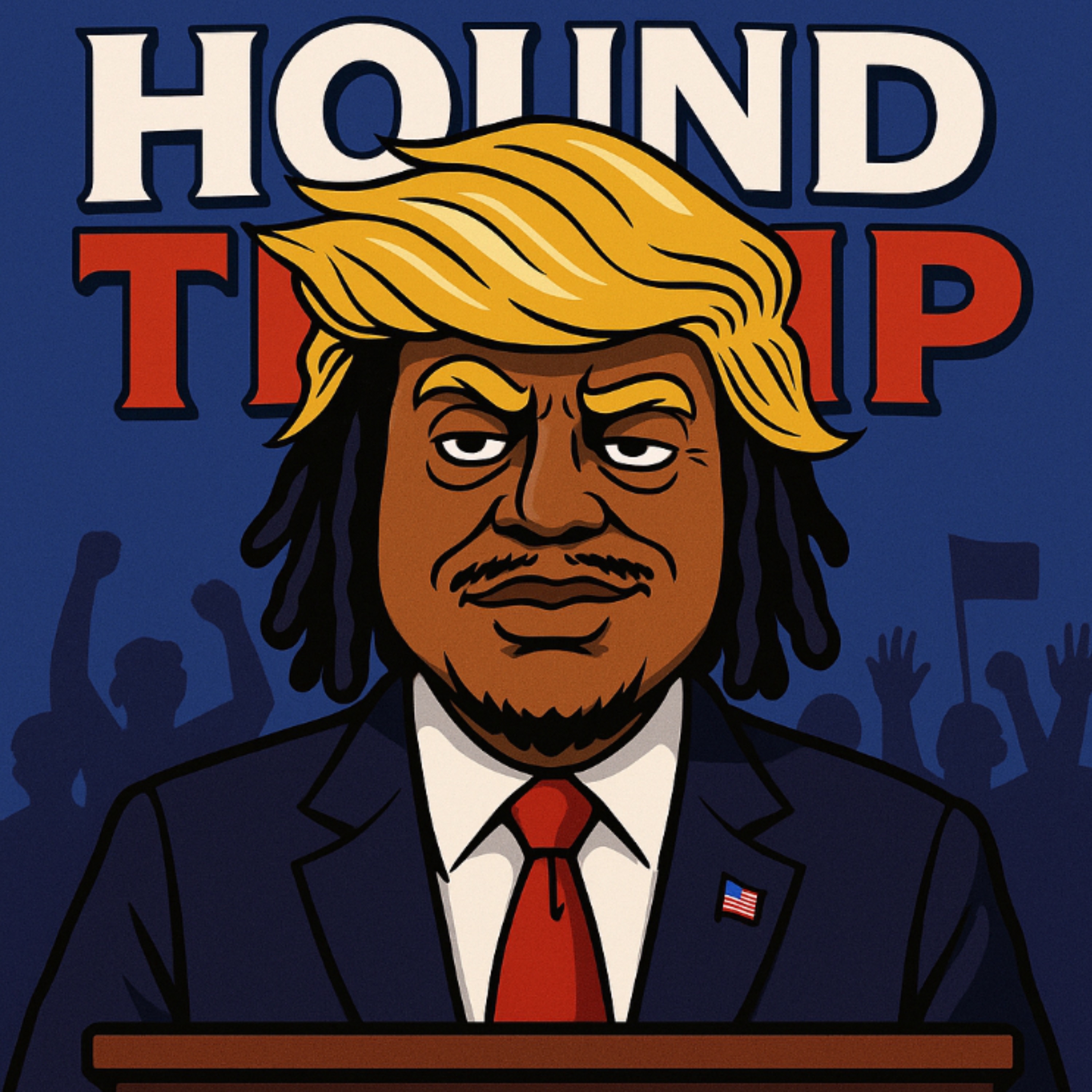 Hound Trump artwork