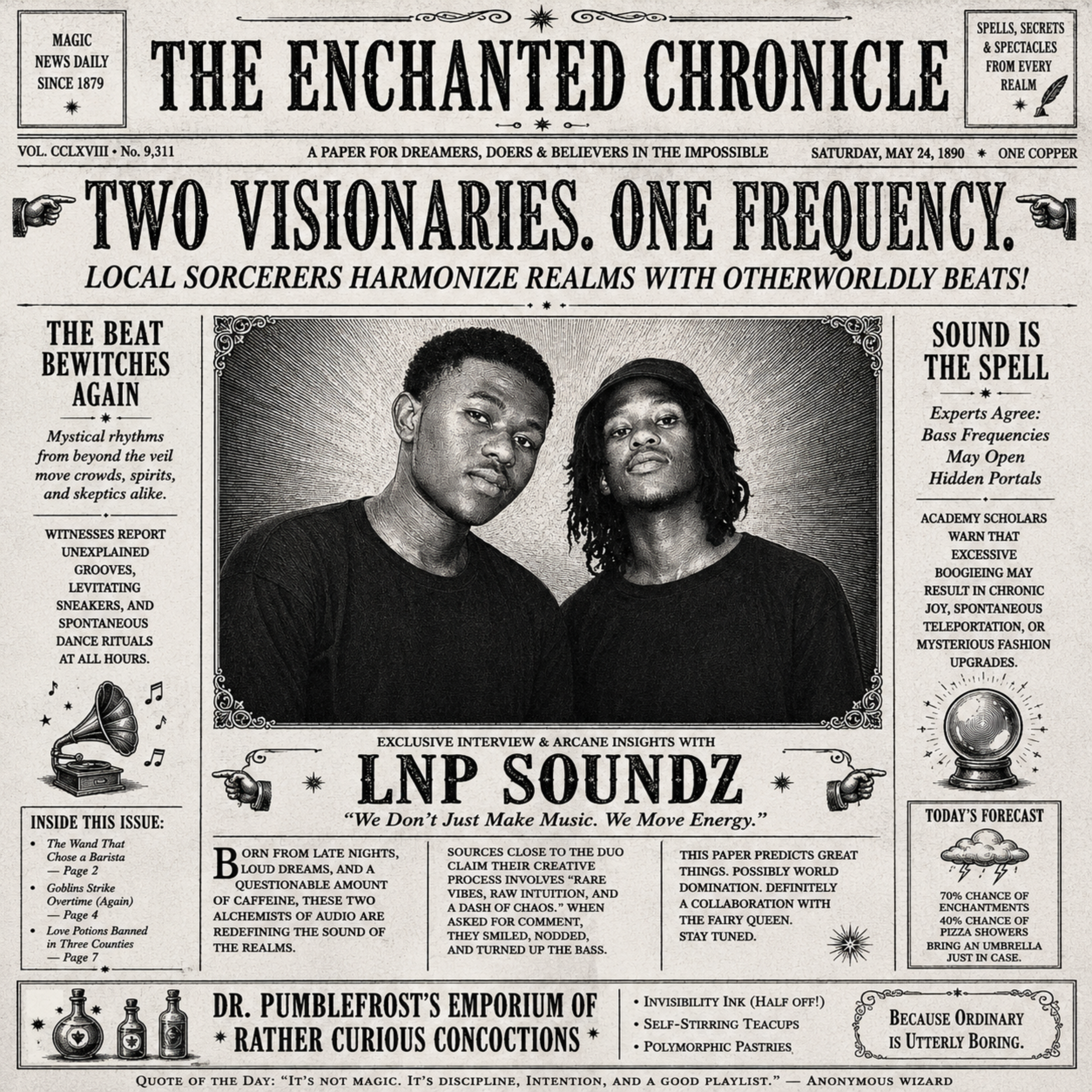THE ENCHANTED CHRONICLE by LNP SOUNDZ cover art
