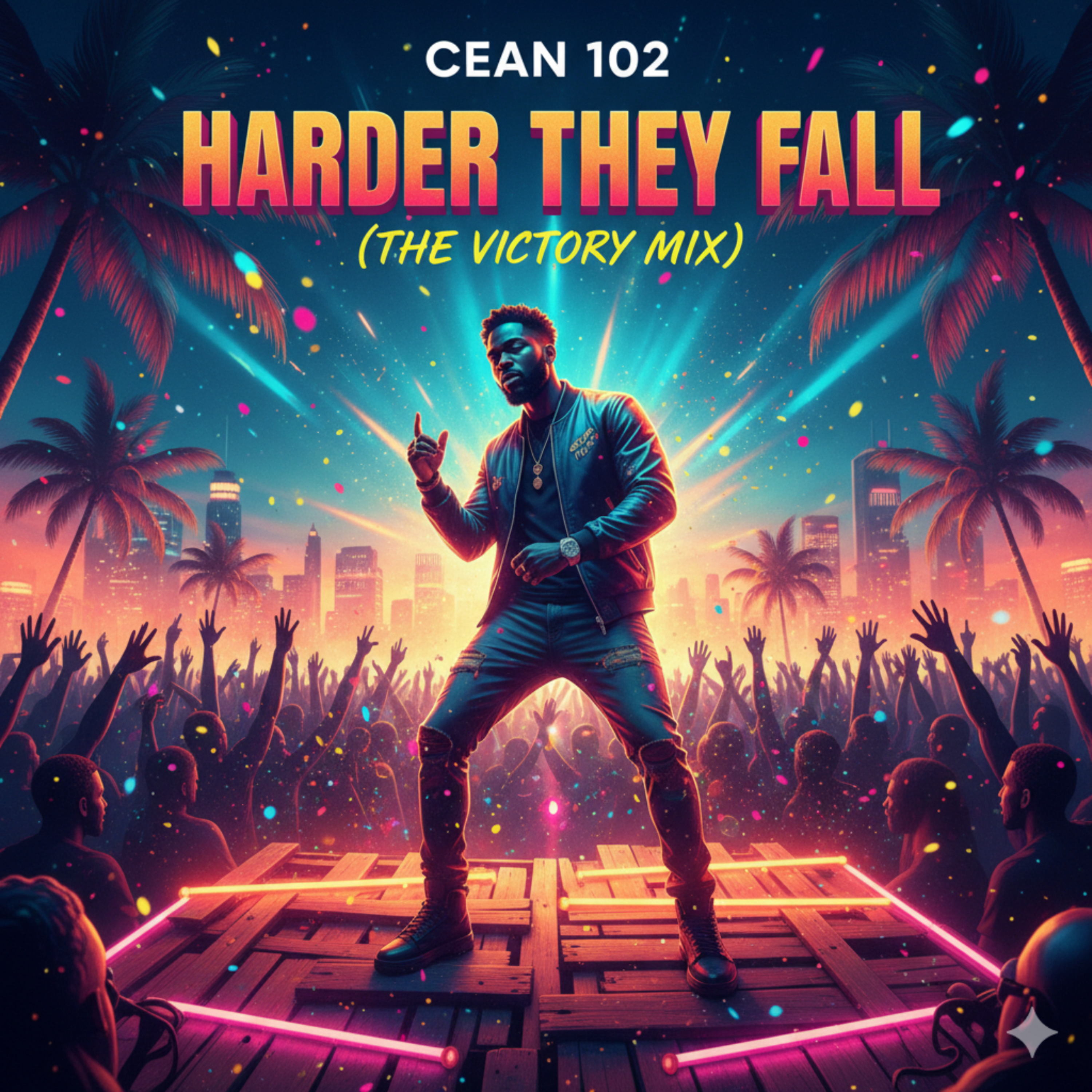 Harder They Fall (The Victory M artwork