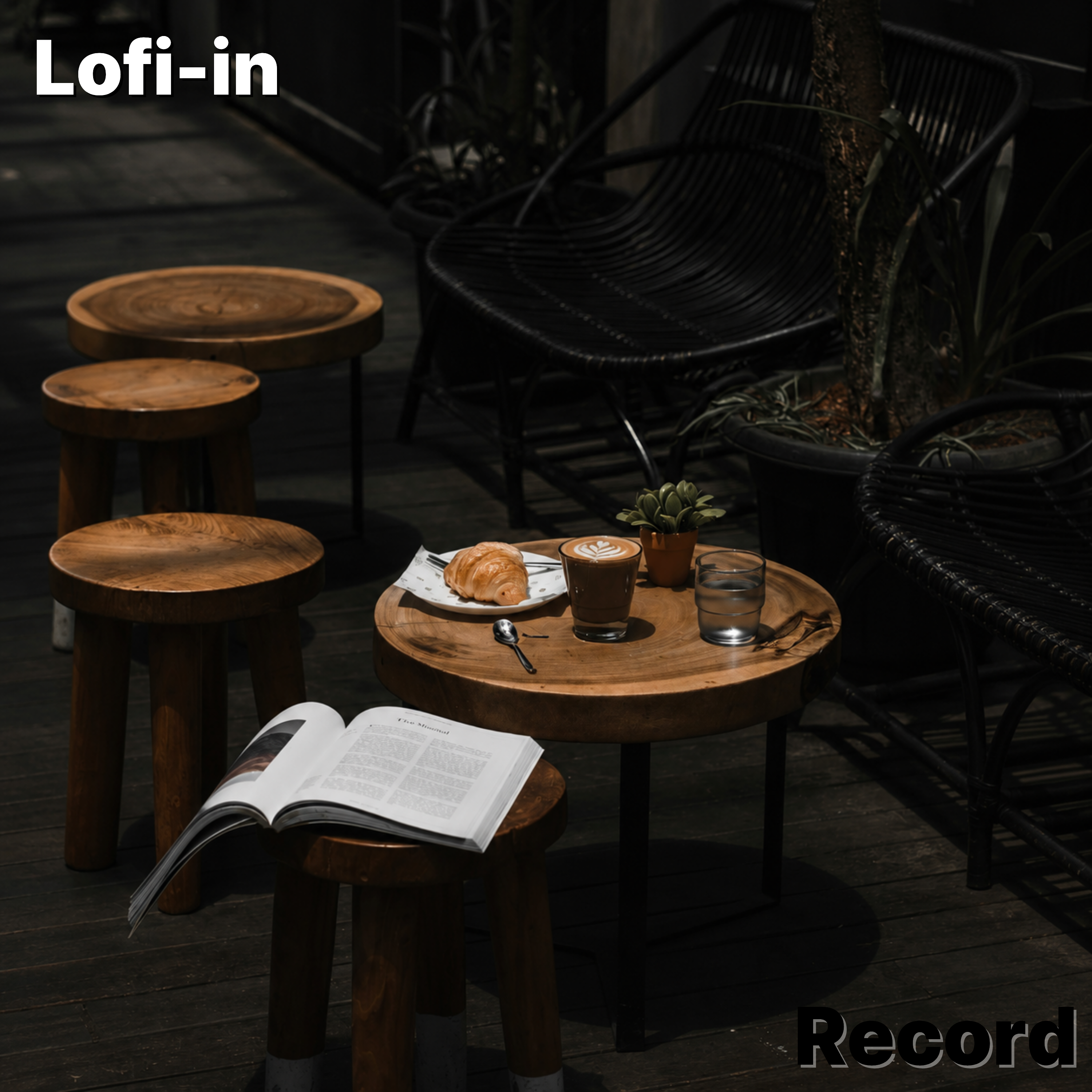 One autumn day at a café by Lofi-in cover art