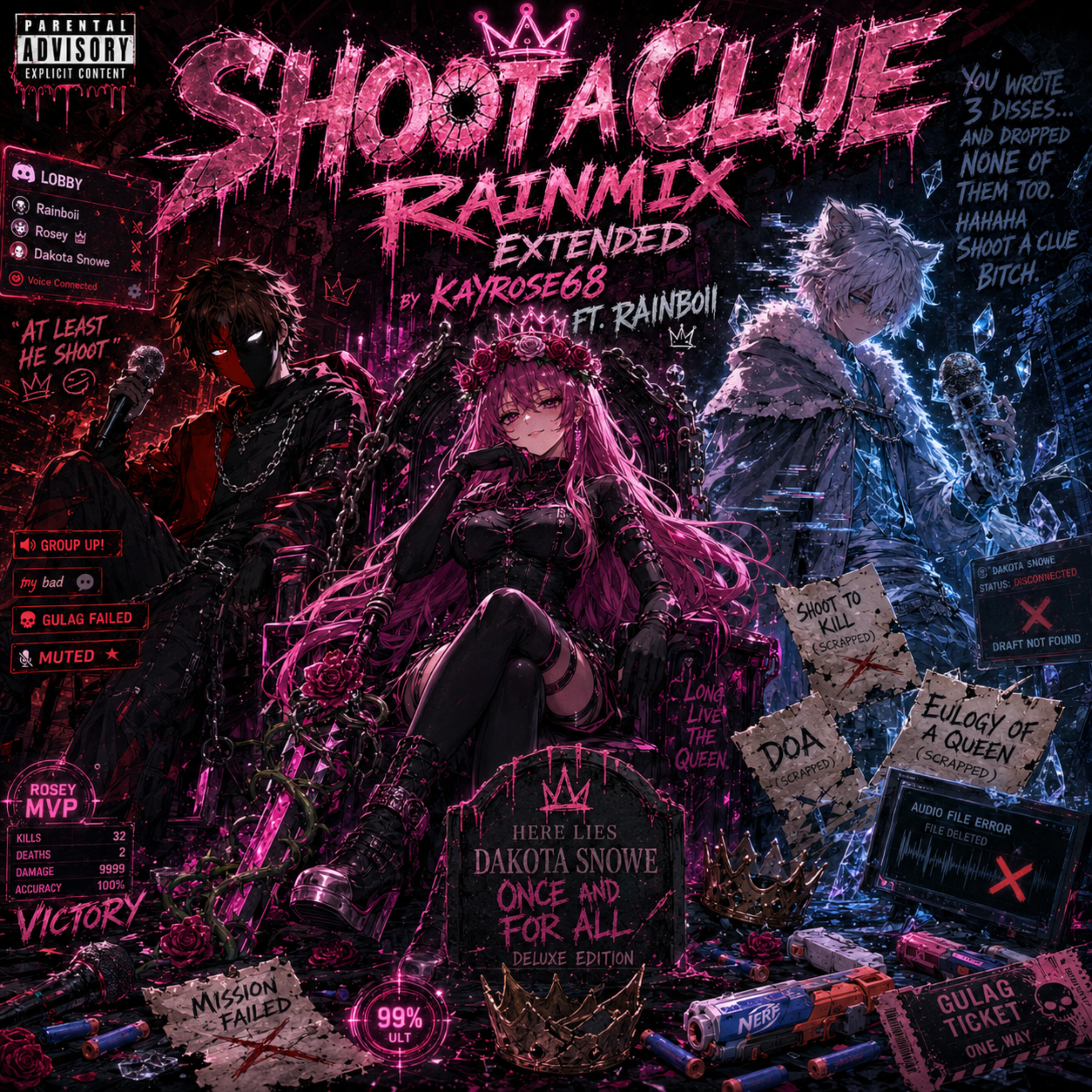 Shoot a clue (Rainmix) by Kayrose68 cover art