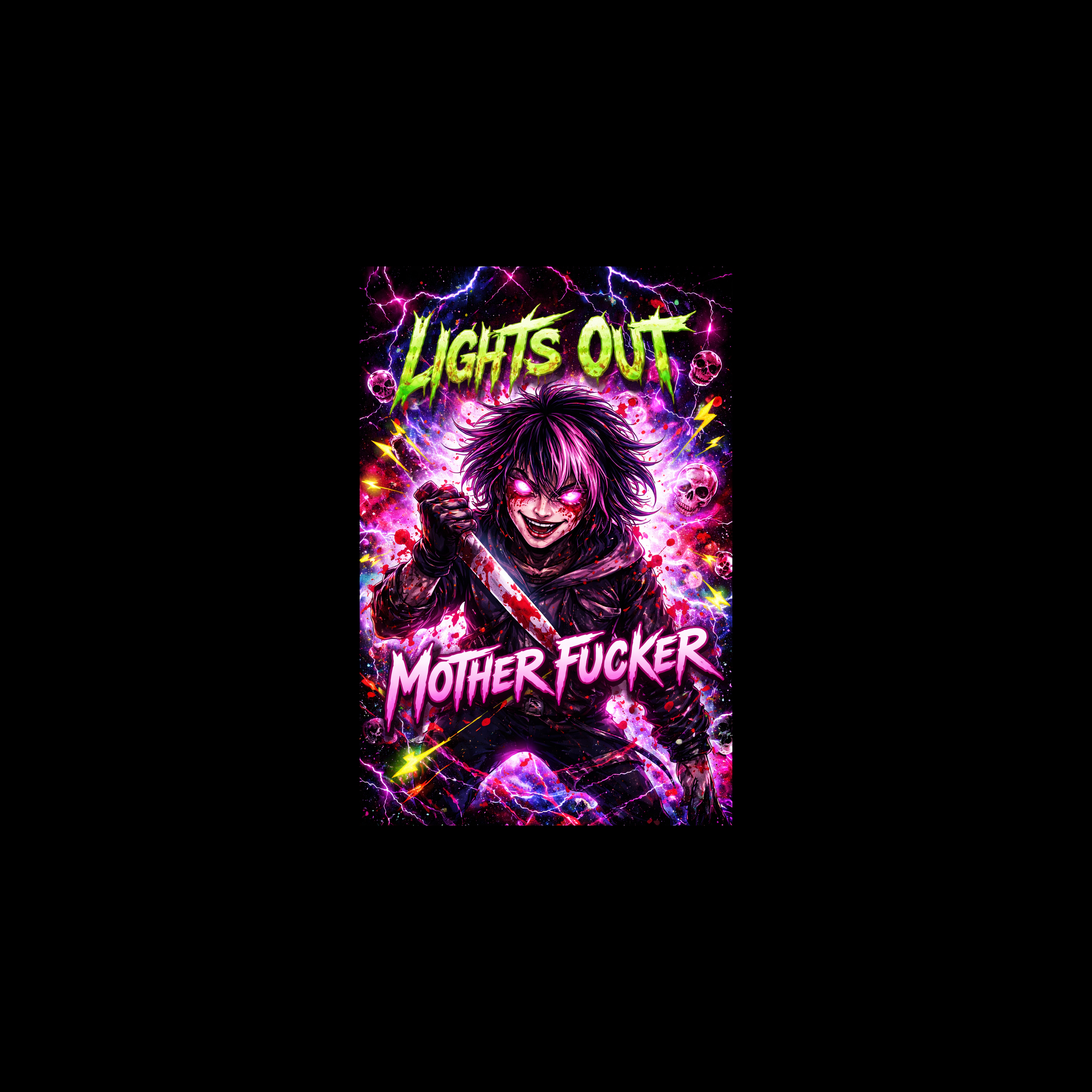LIGHTS OUT MOTHER FUCKER artwork