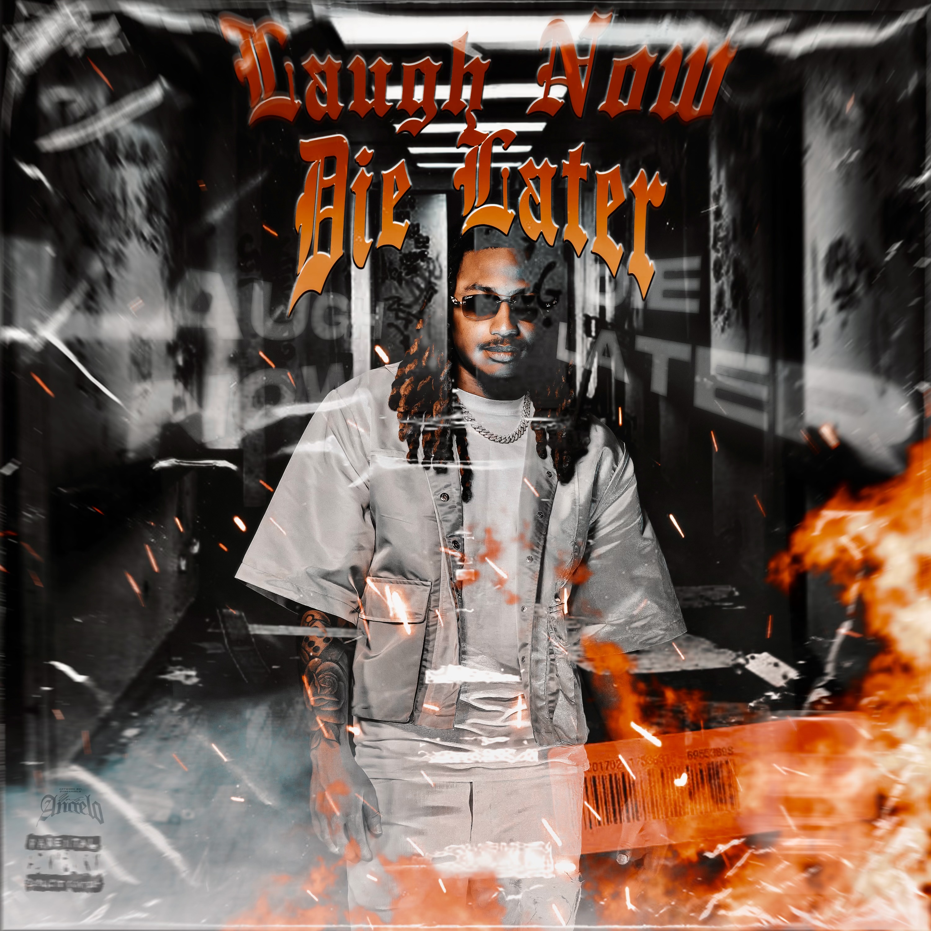 Laugh Now Die Later artwork