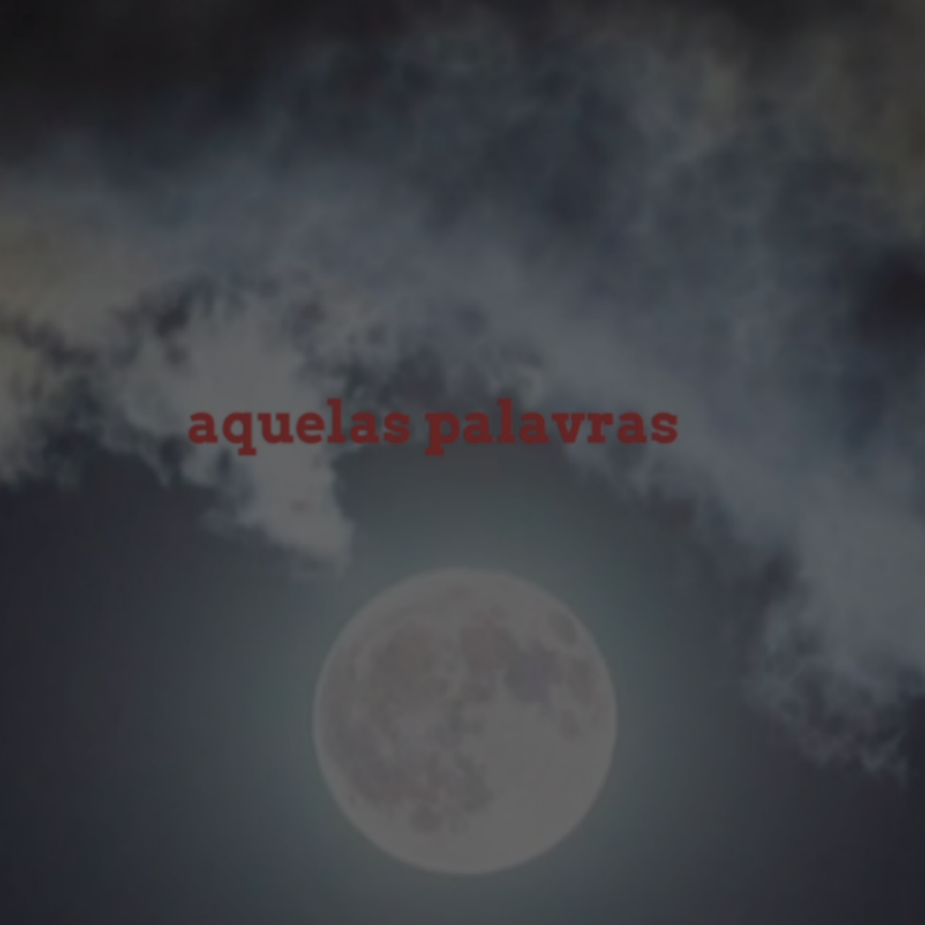 aquelas palavras artwork