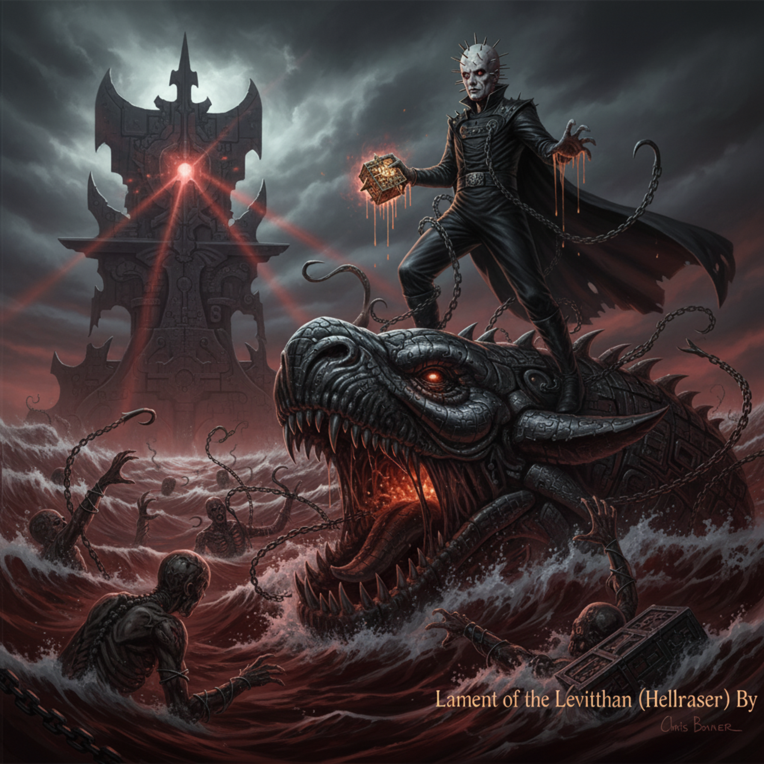 Lament of the Leviathan by Chris Bonner UK cover art
