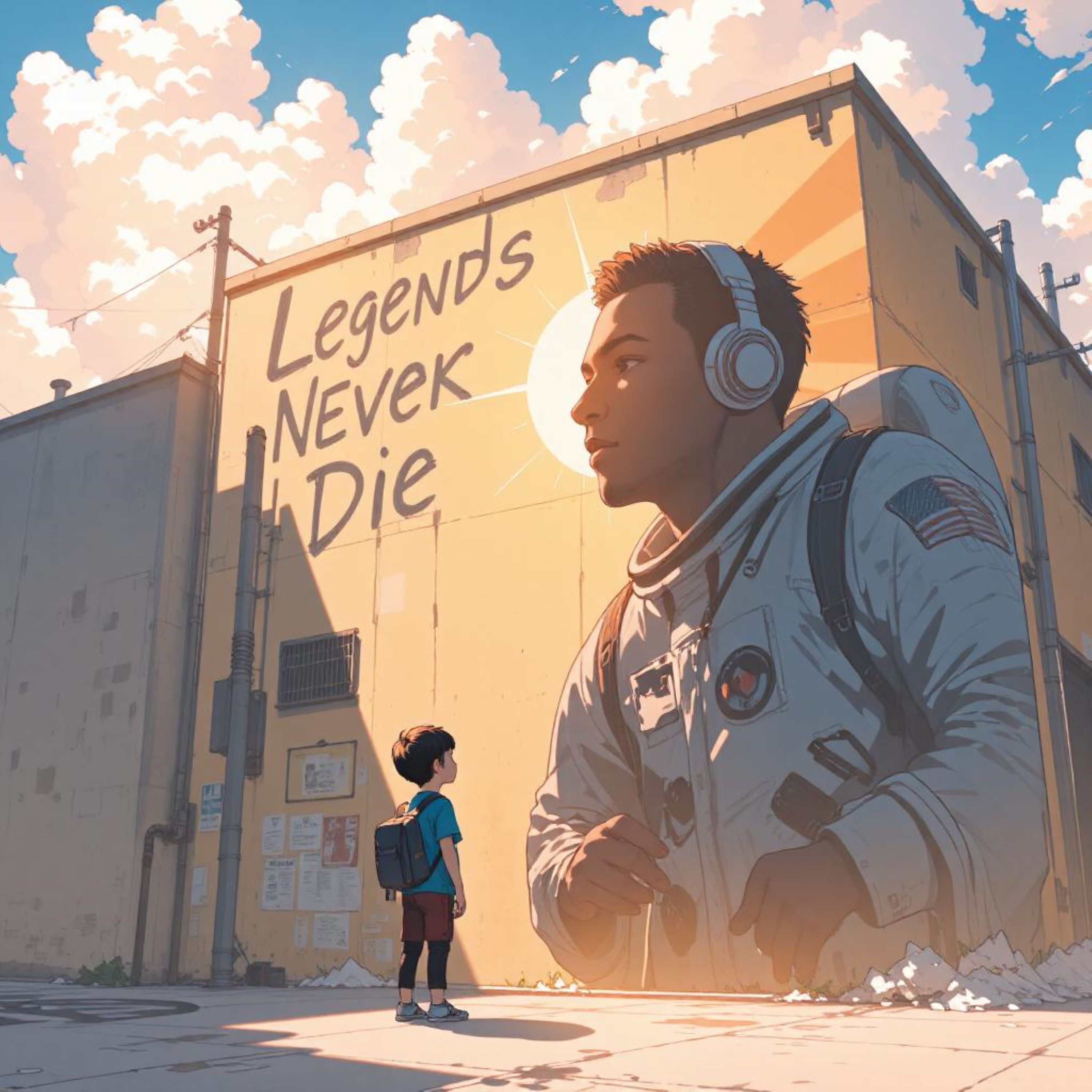 Legends Never Die artwork