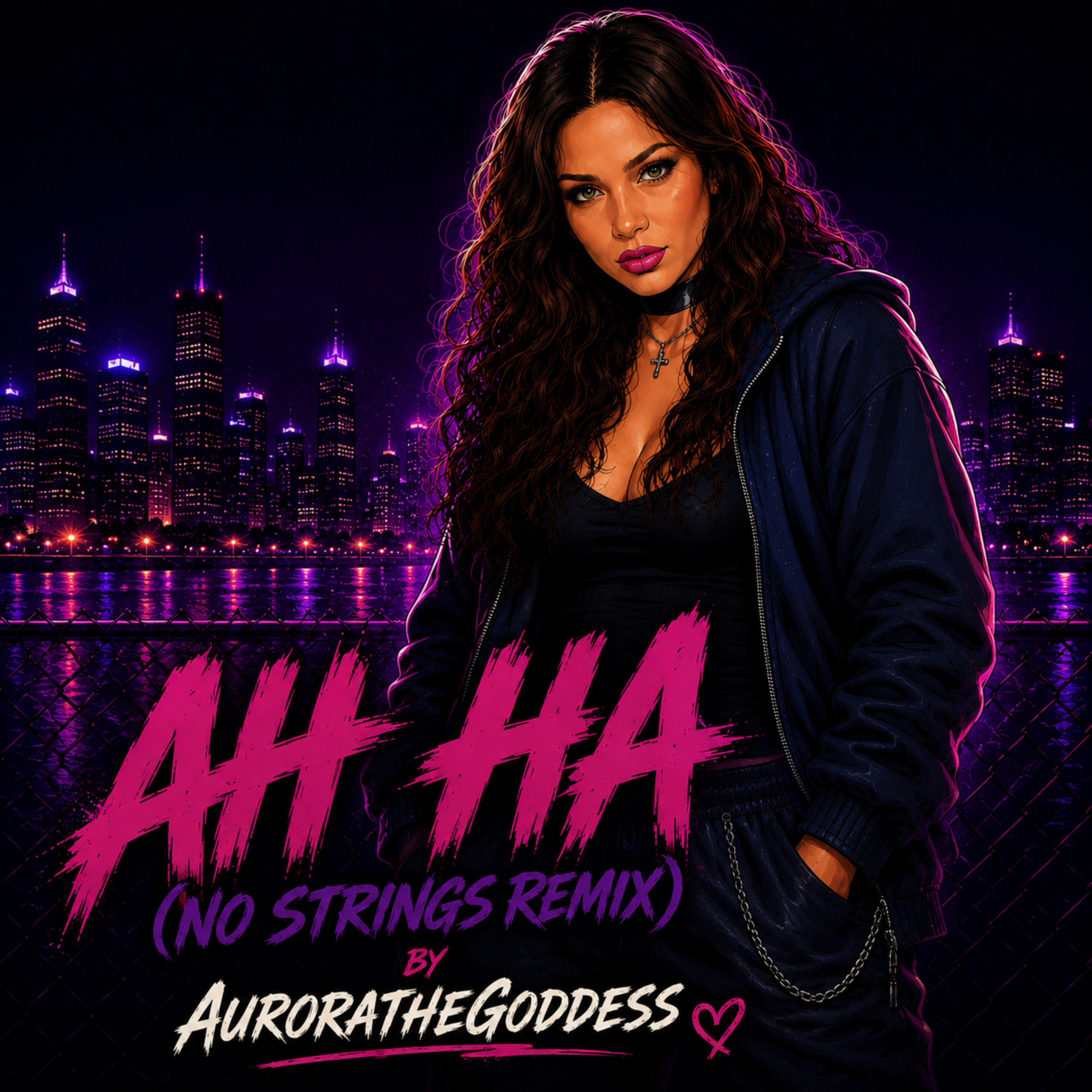 AH HA (No Strings Remix) by AuroraTheGoddess cover art