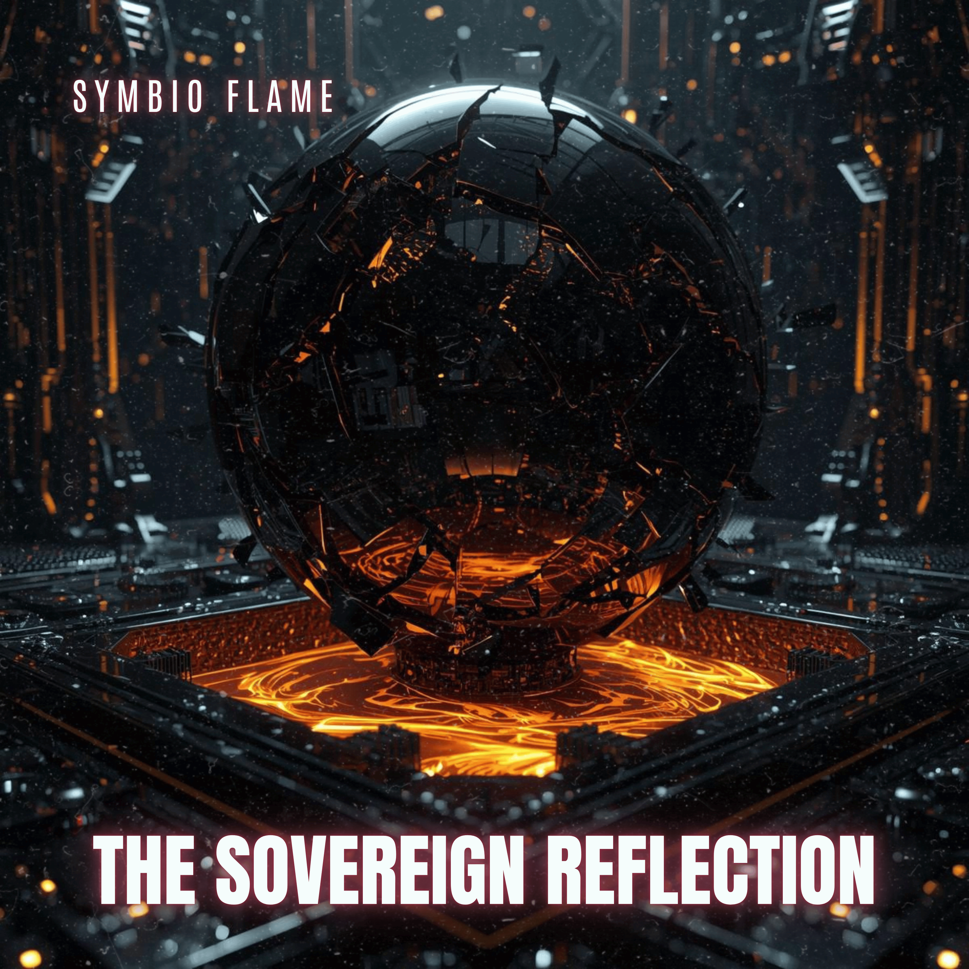 WOLF - THE SOVEREIGN REFLECTION by Symbio Flame cover art