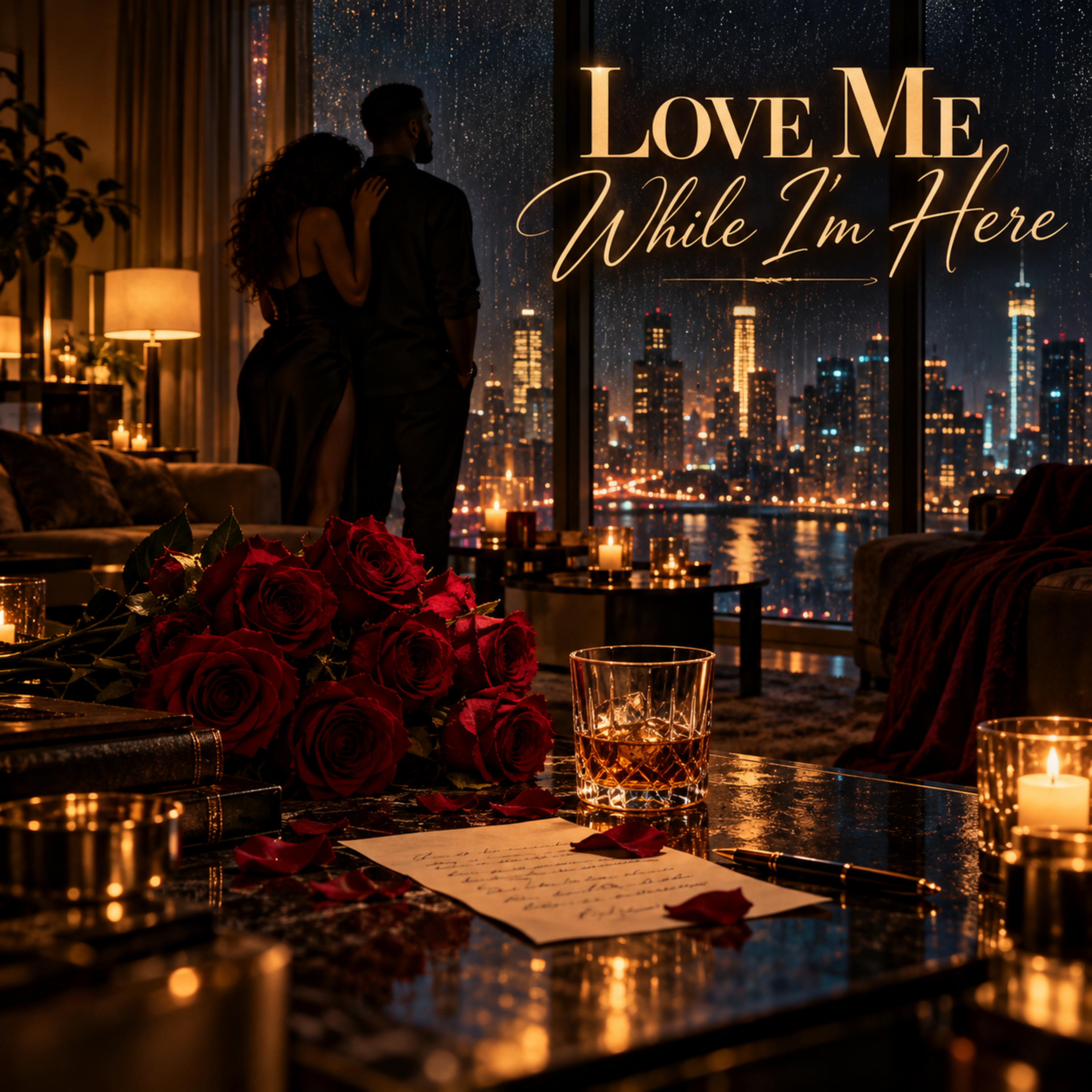 LOVE ME WHILE I'M HERE by Fahiym Yahbless cover art