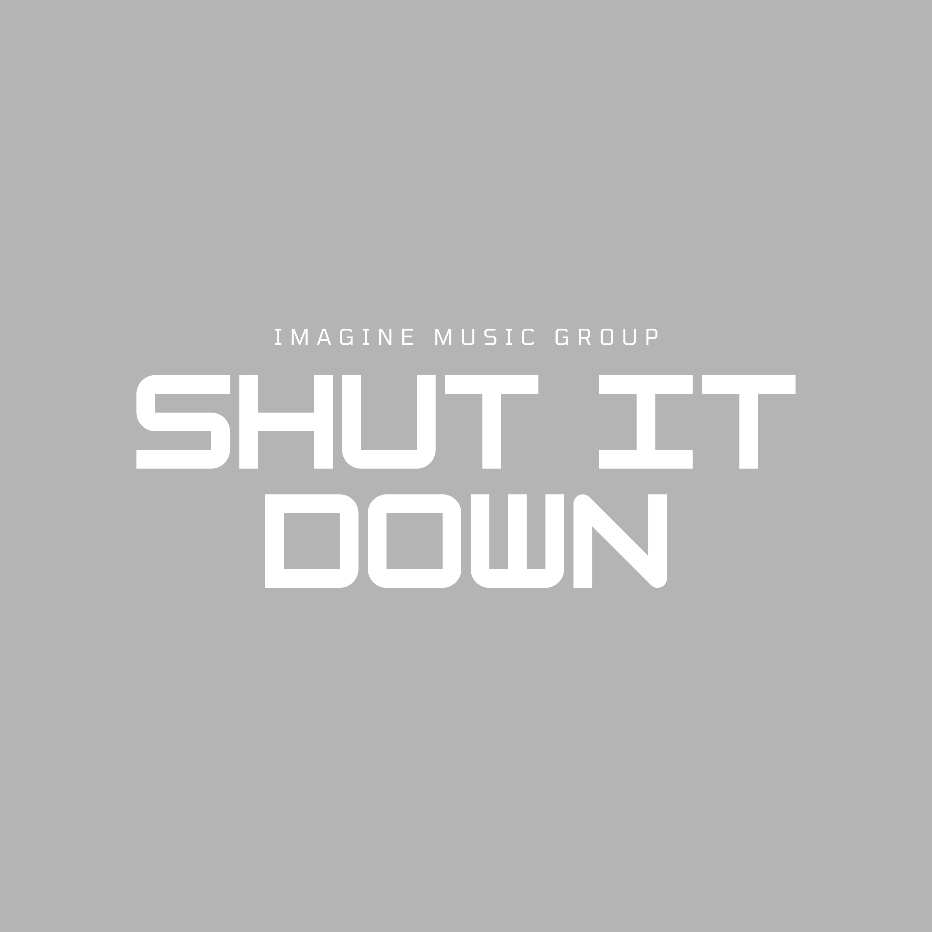 SHUT IT DOWN artwork