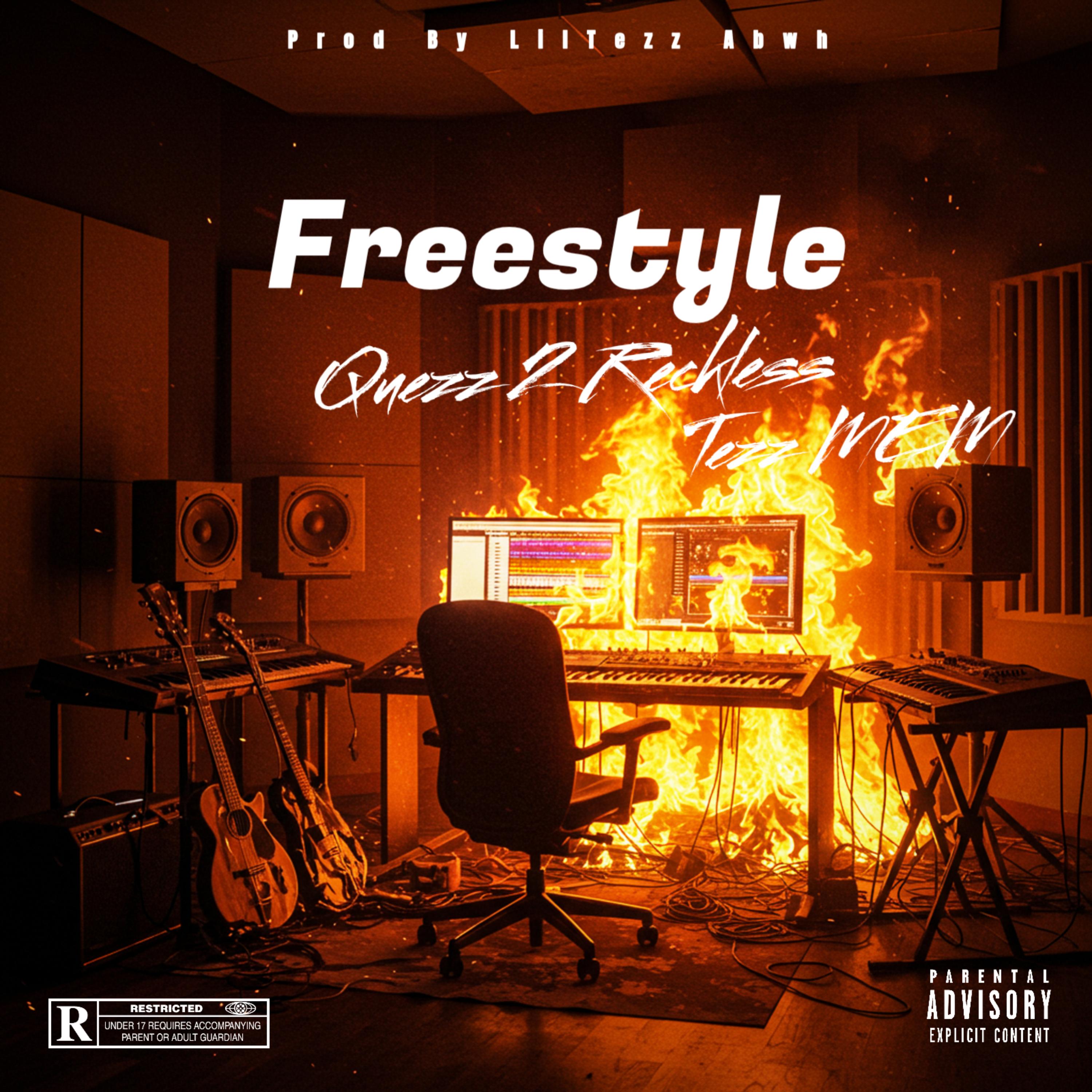 Murda 1 Freestyle by Quezz 2 Reckless cover art