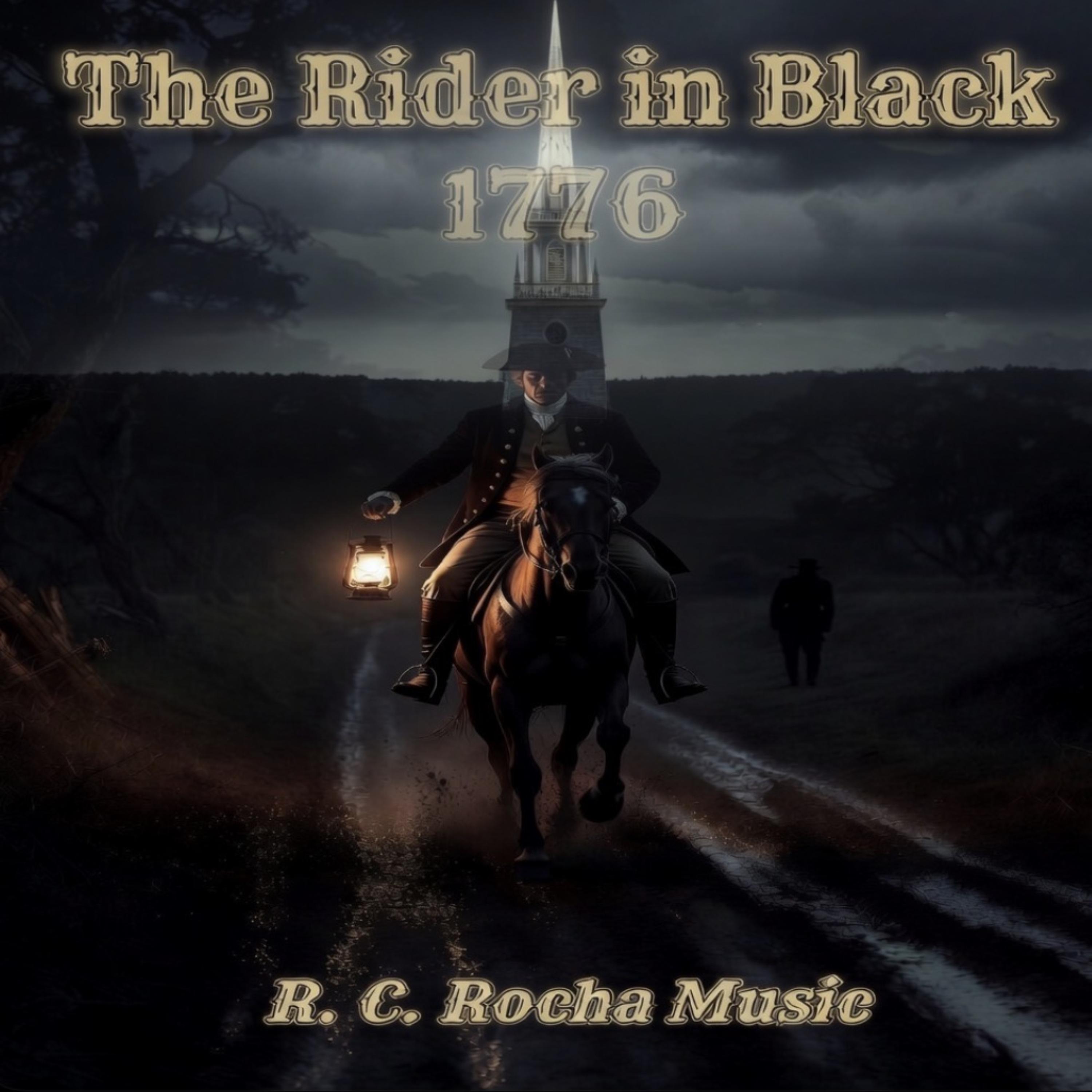 The Rider in Black 1776 artwork