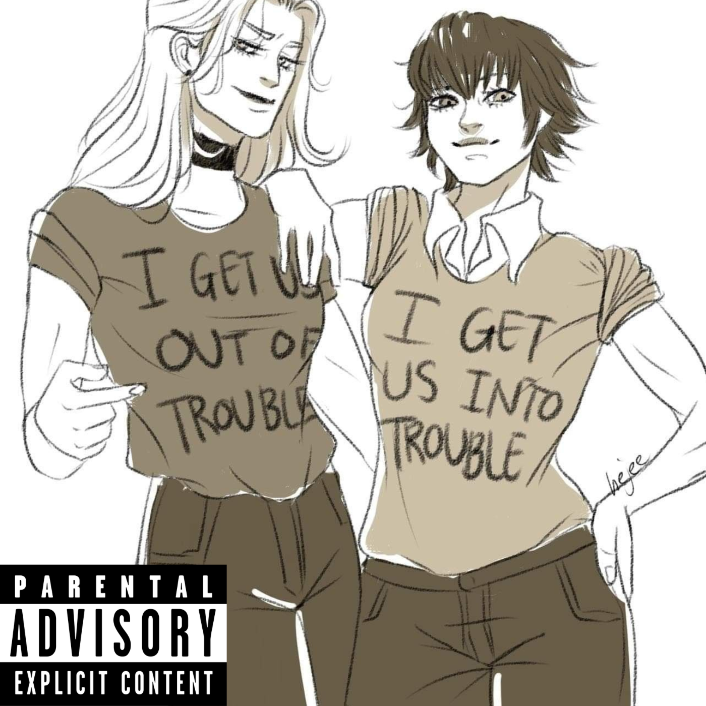 Troubled Girls by TWXLXGHT cover art