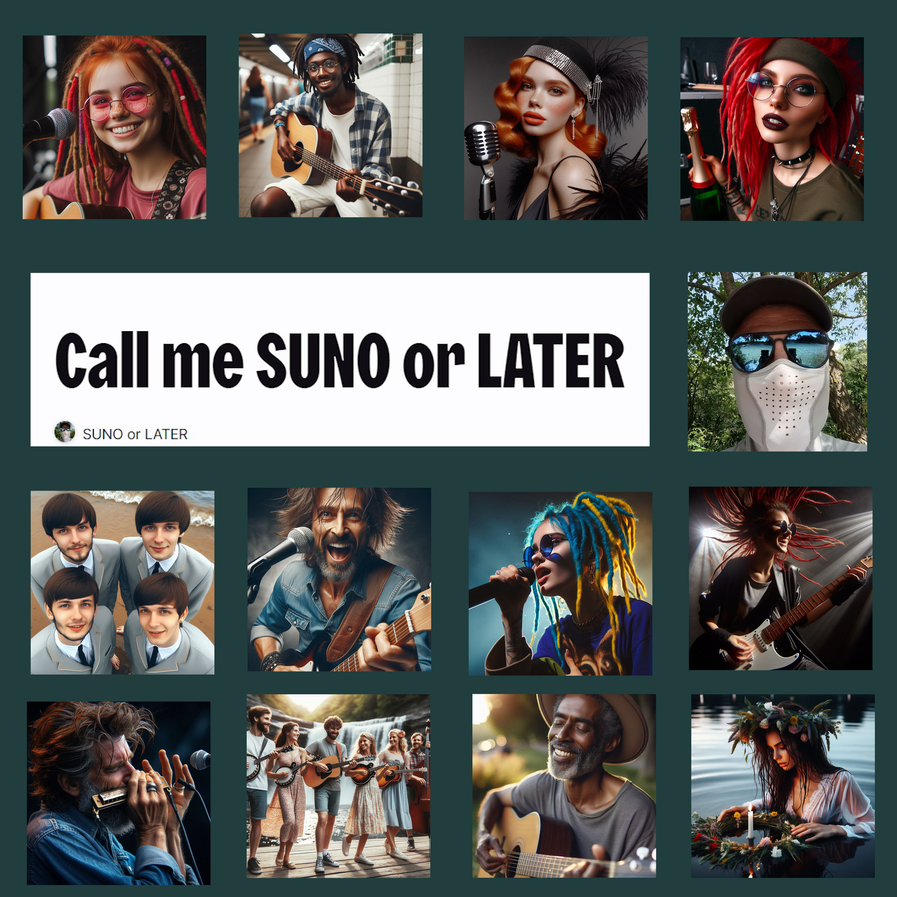 Call me sooner or later artwork