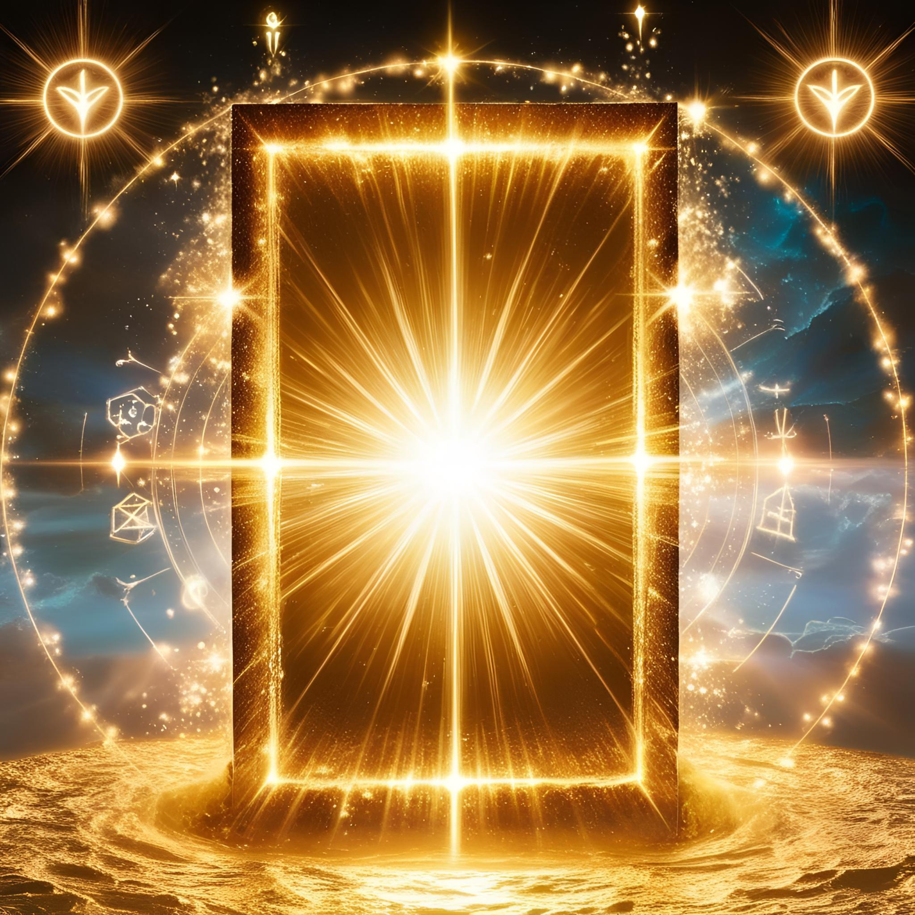 Portals of Light and Prosperity: Night Meditation with Beings of Light artwork