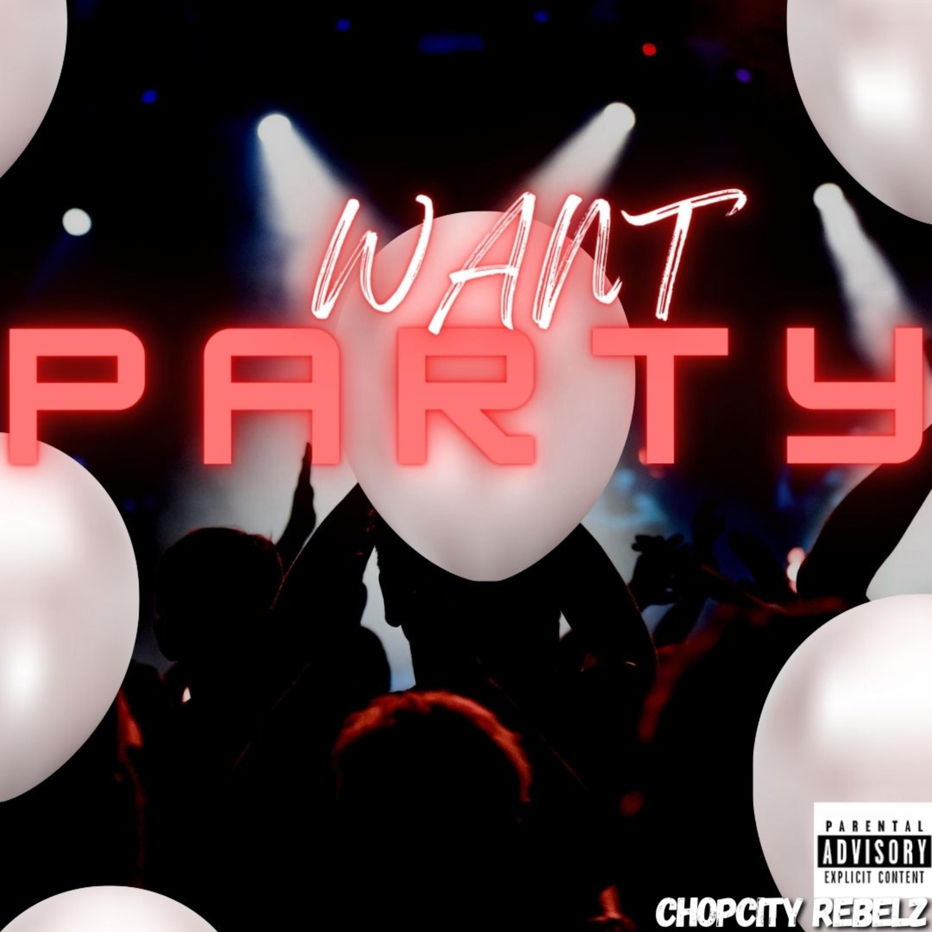 WANT PARTY artwork