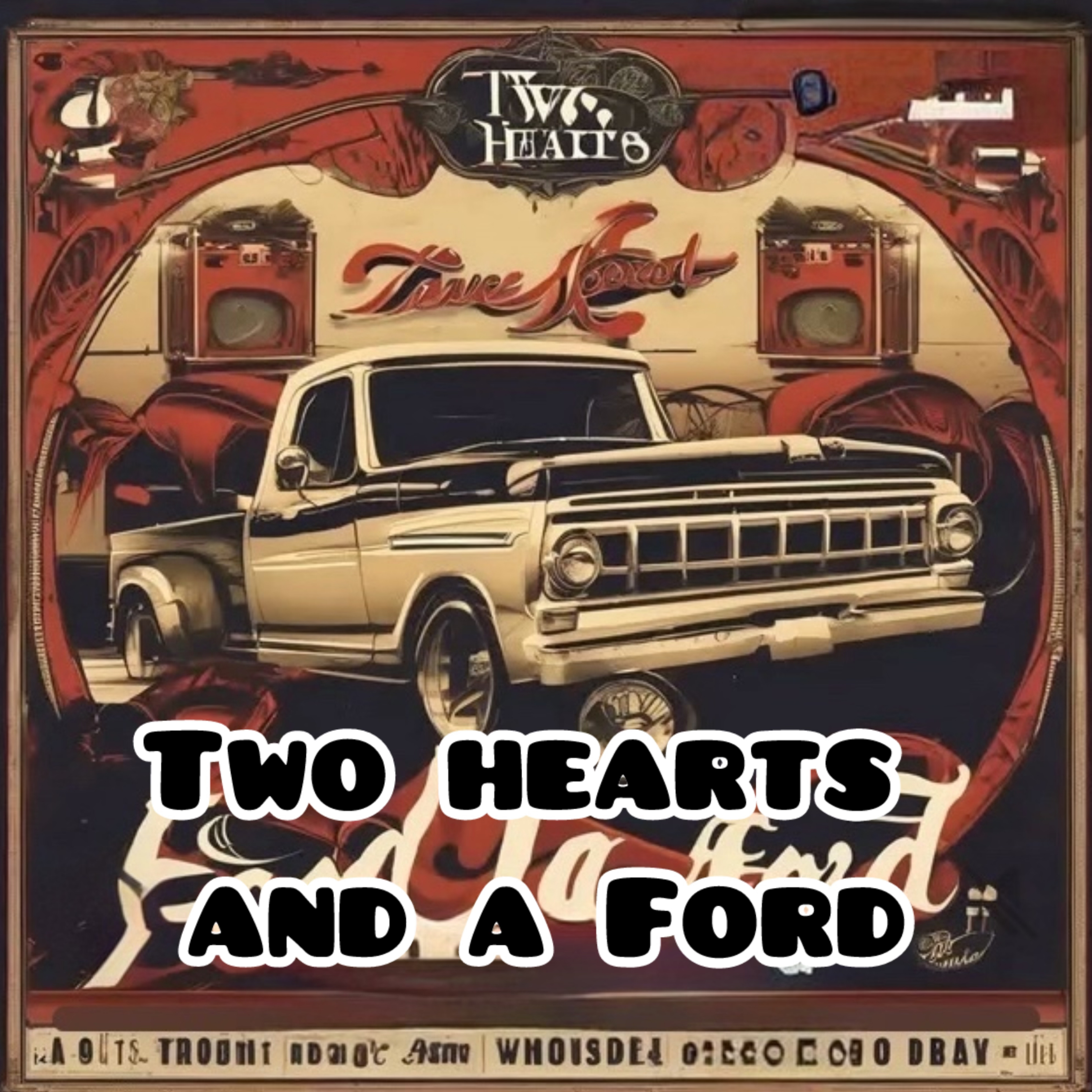 Two Hearts And A Ford artwork