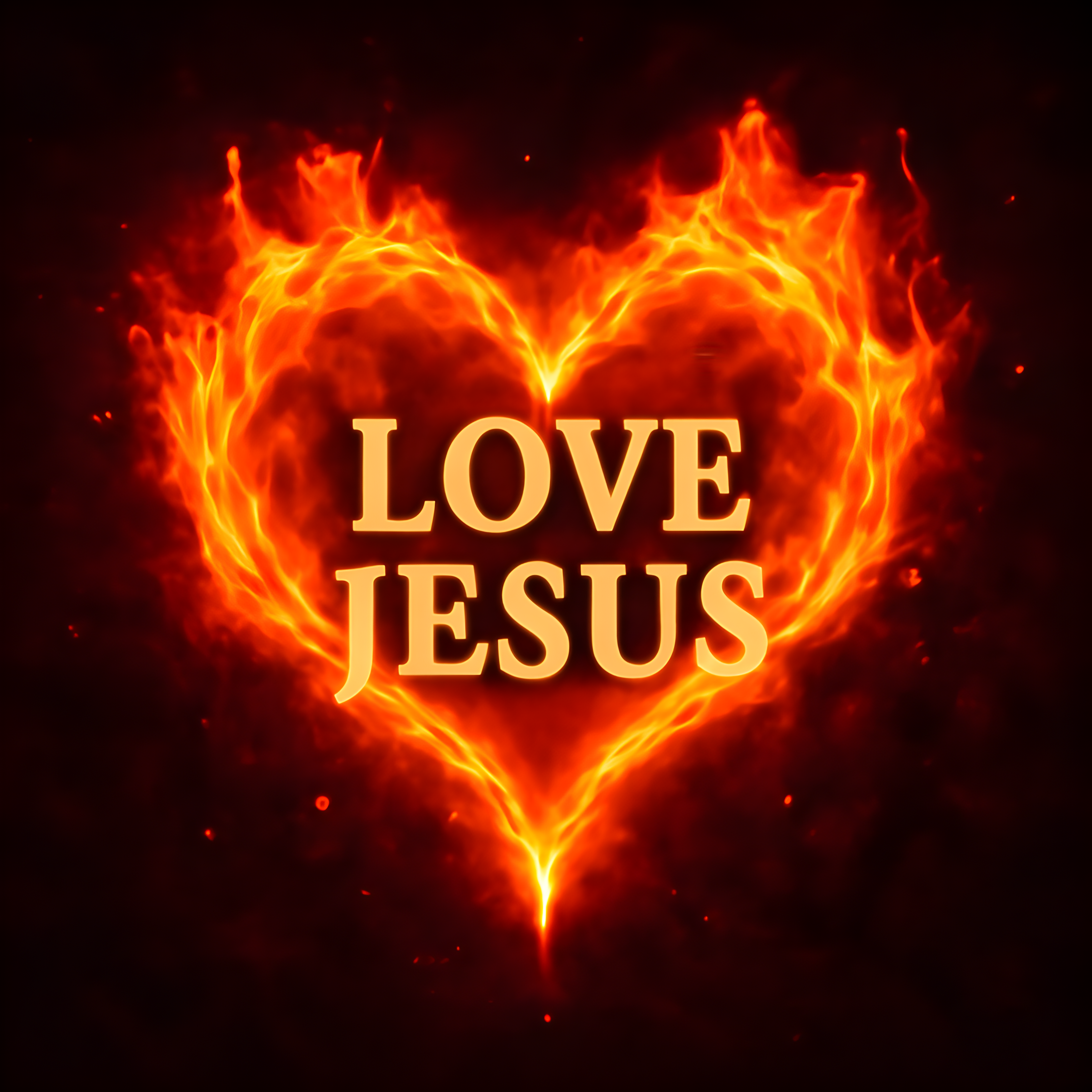 Love Jesus artwork