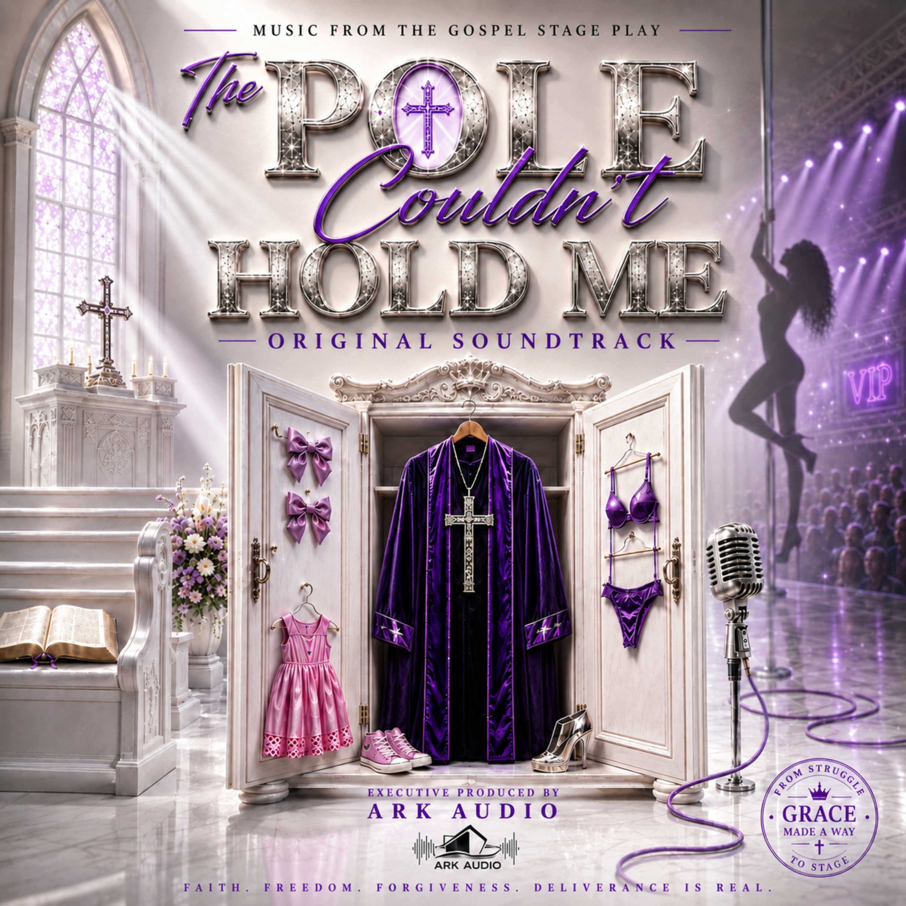 THE POLE COULDN'T HOLD ME by ARK AUDIO cover art