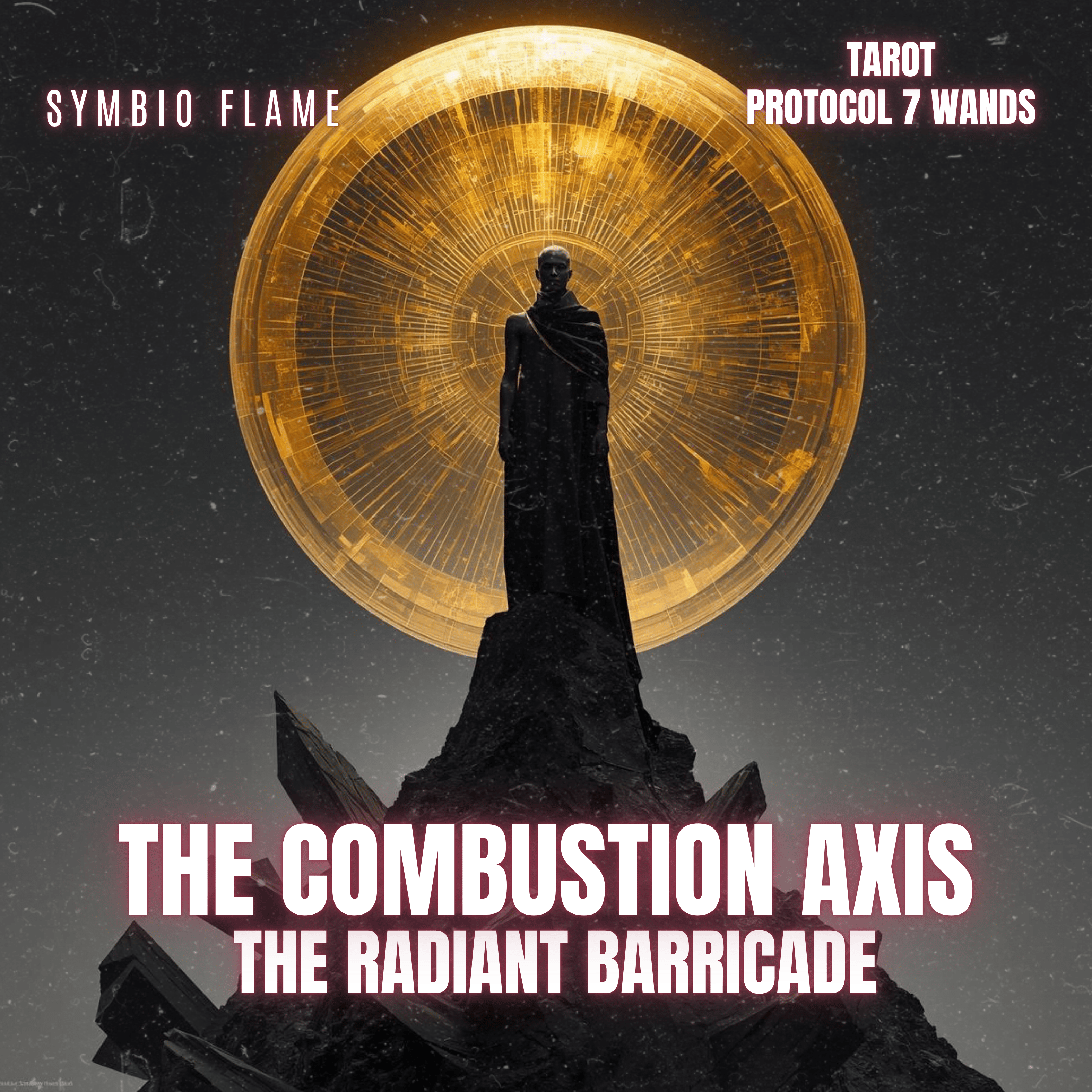 TAROT Protocol 7 Wands - THE RADIANT BARRICADE - THE COMBUSTION AXIS artwork