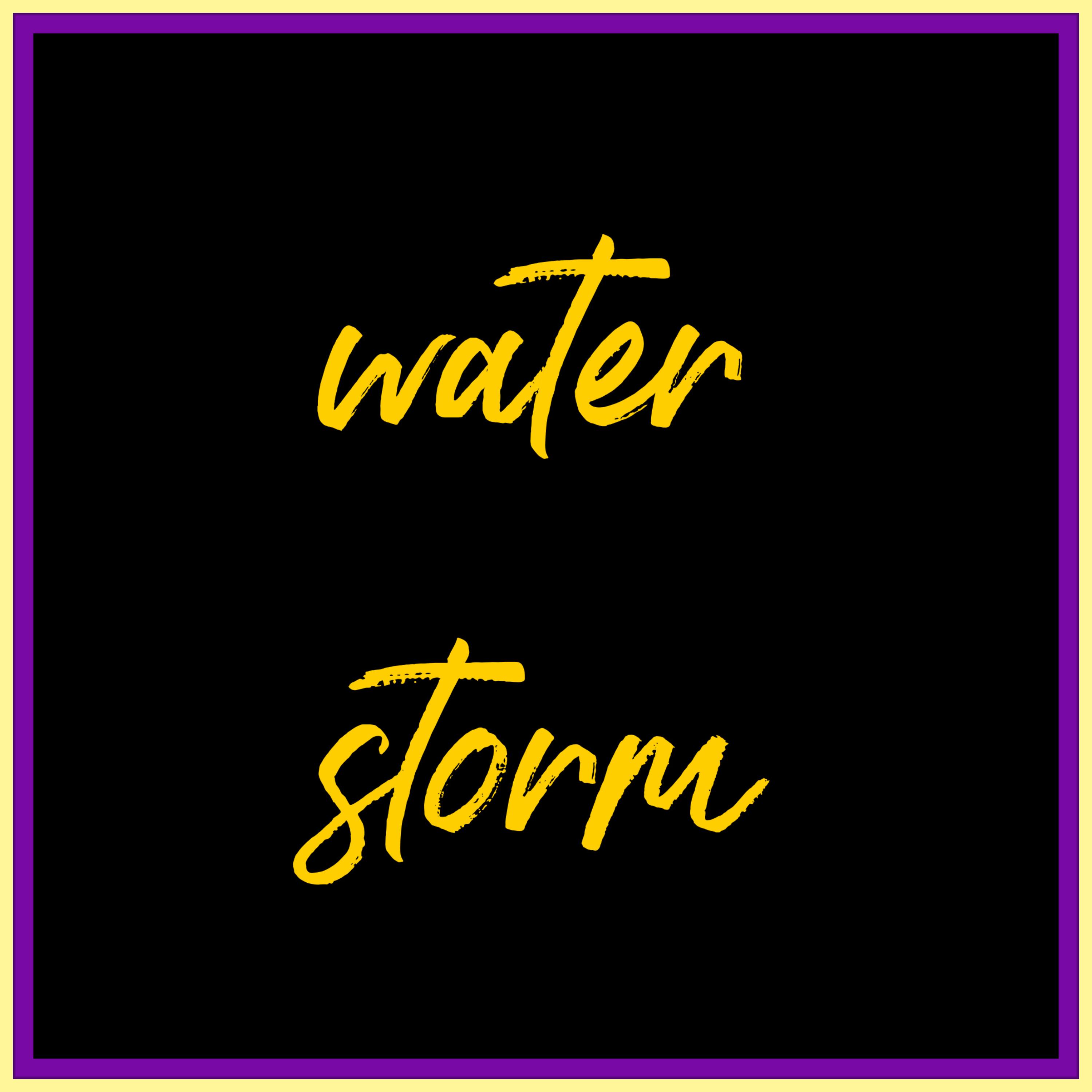 water storm artwork