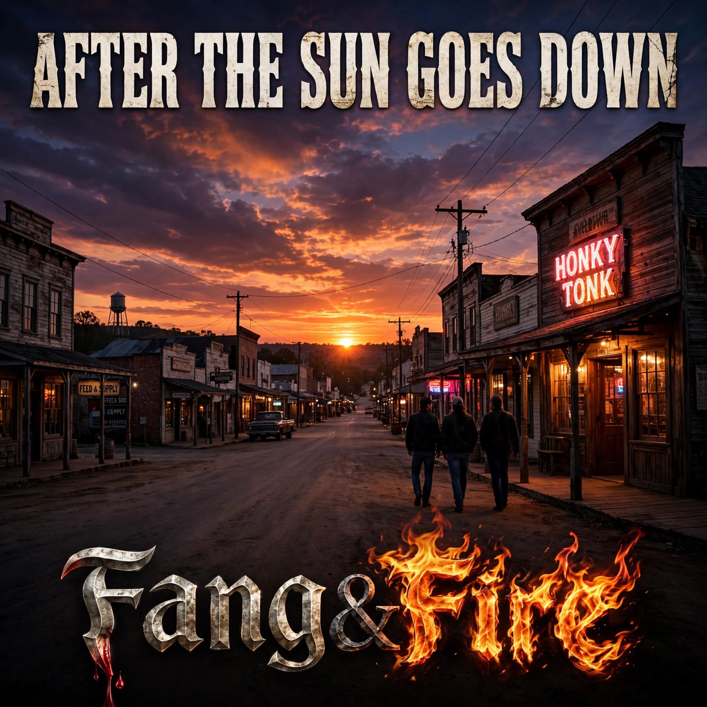 AFTER THE SUN GOES DOWN by Fang&Fire cover art