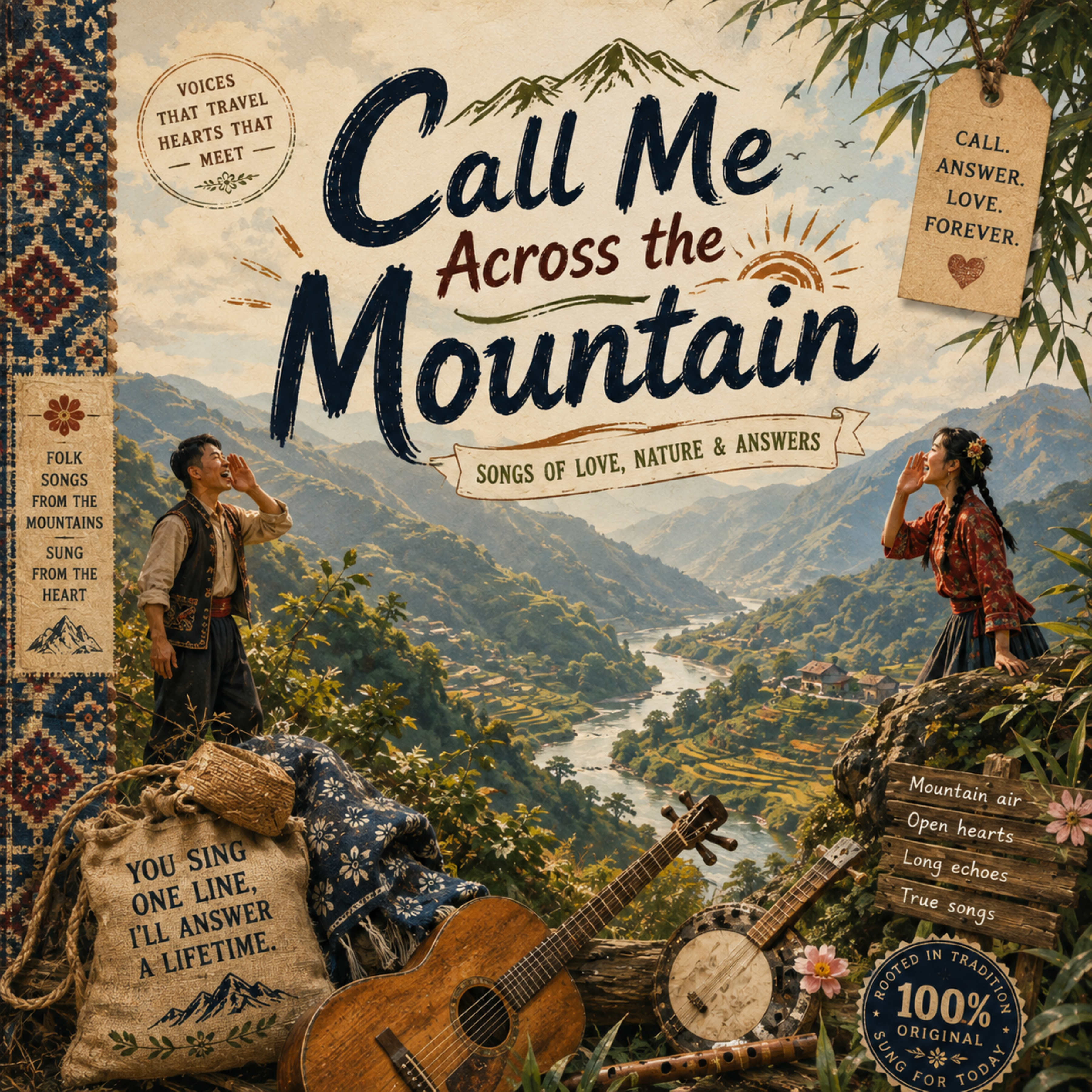 Call Me Across the Mountain by Mountain Tea House cover art