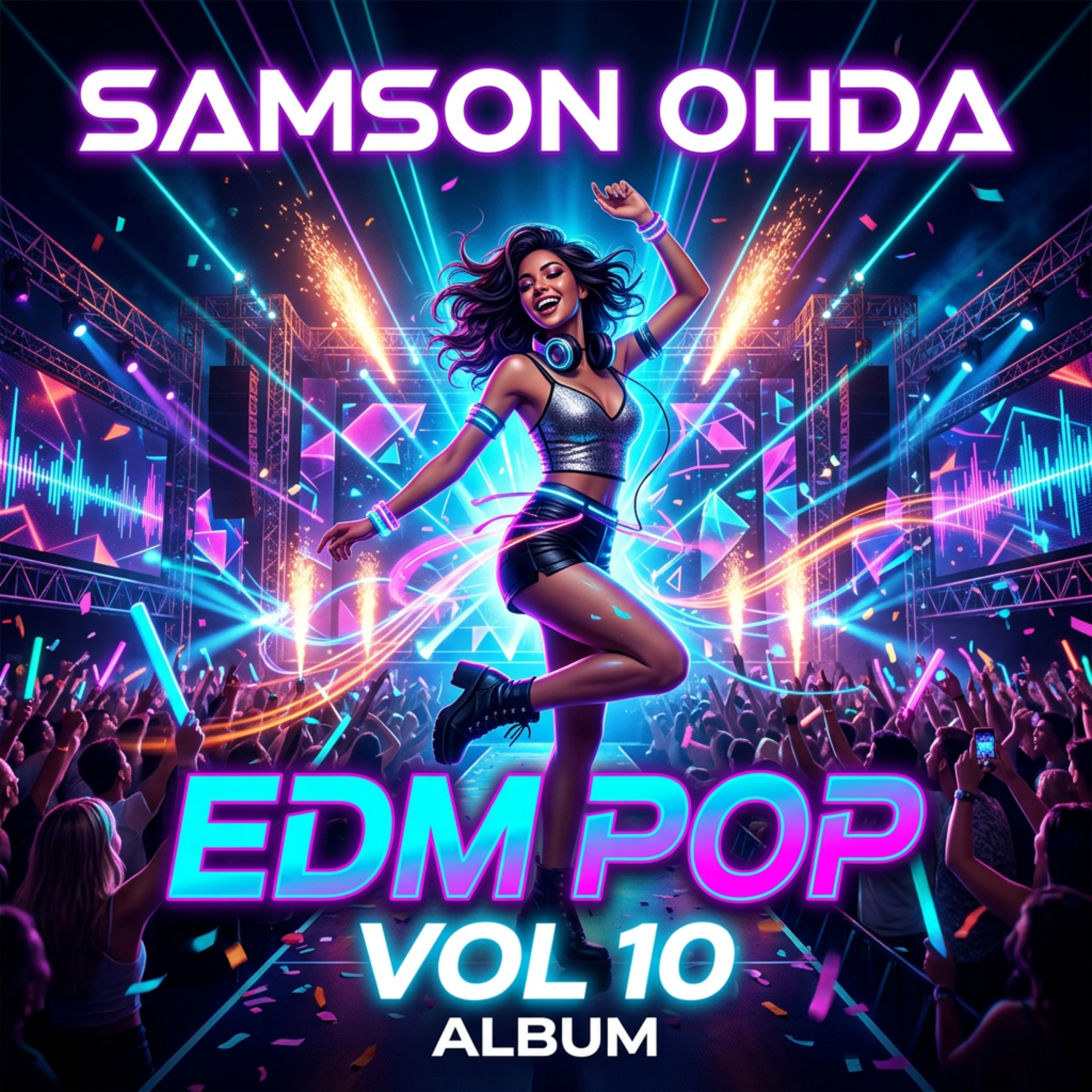 Edm Pop Vol 10 Album artwork