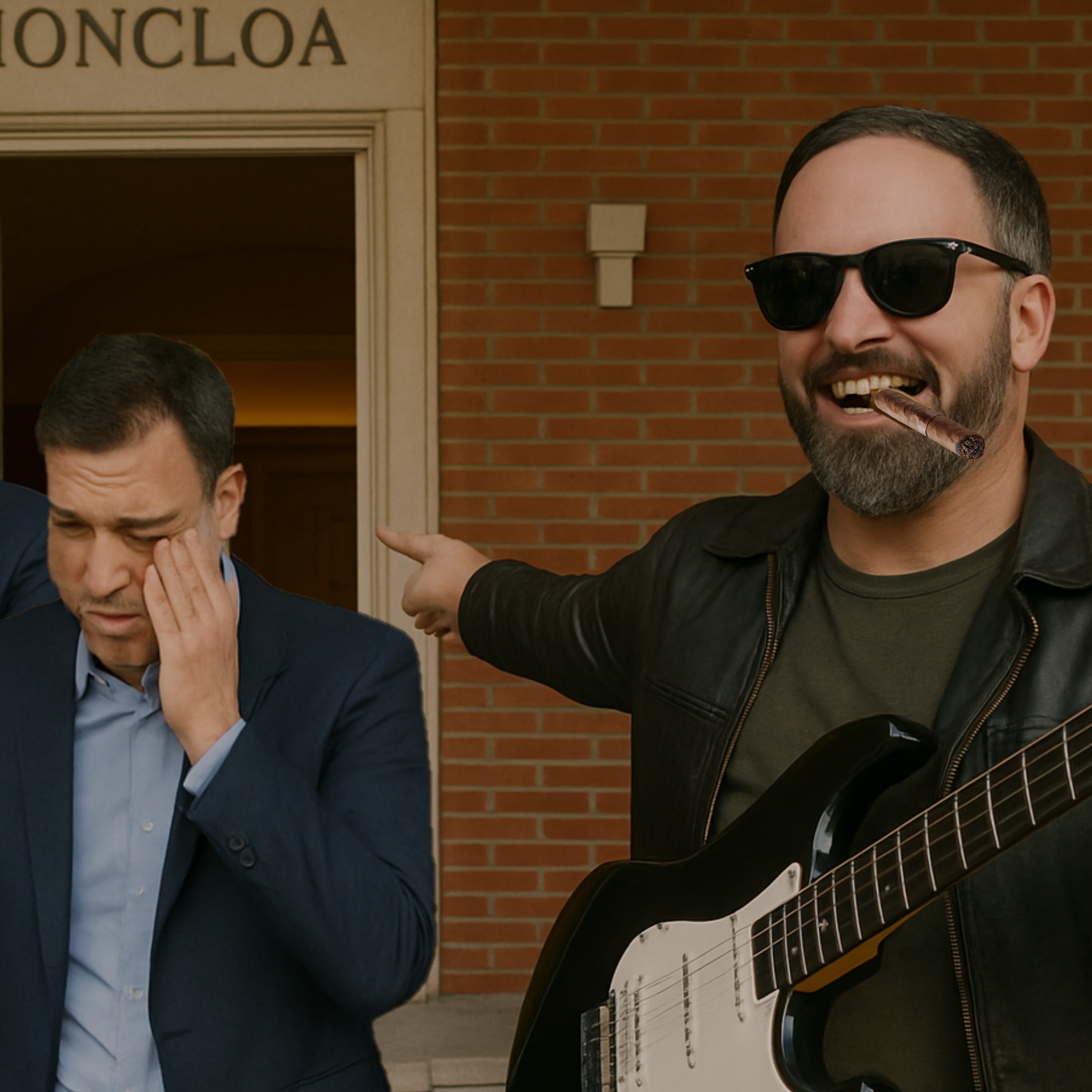 PEDRO SANCHEZ DIMISIÓN ROCK by Xuliyo cover art
