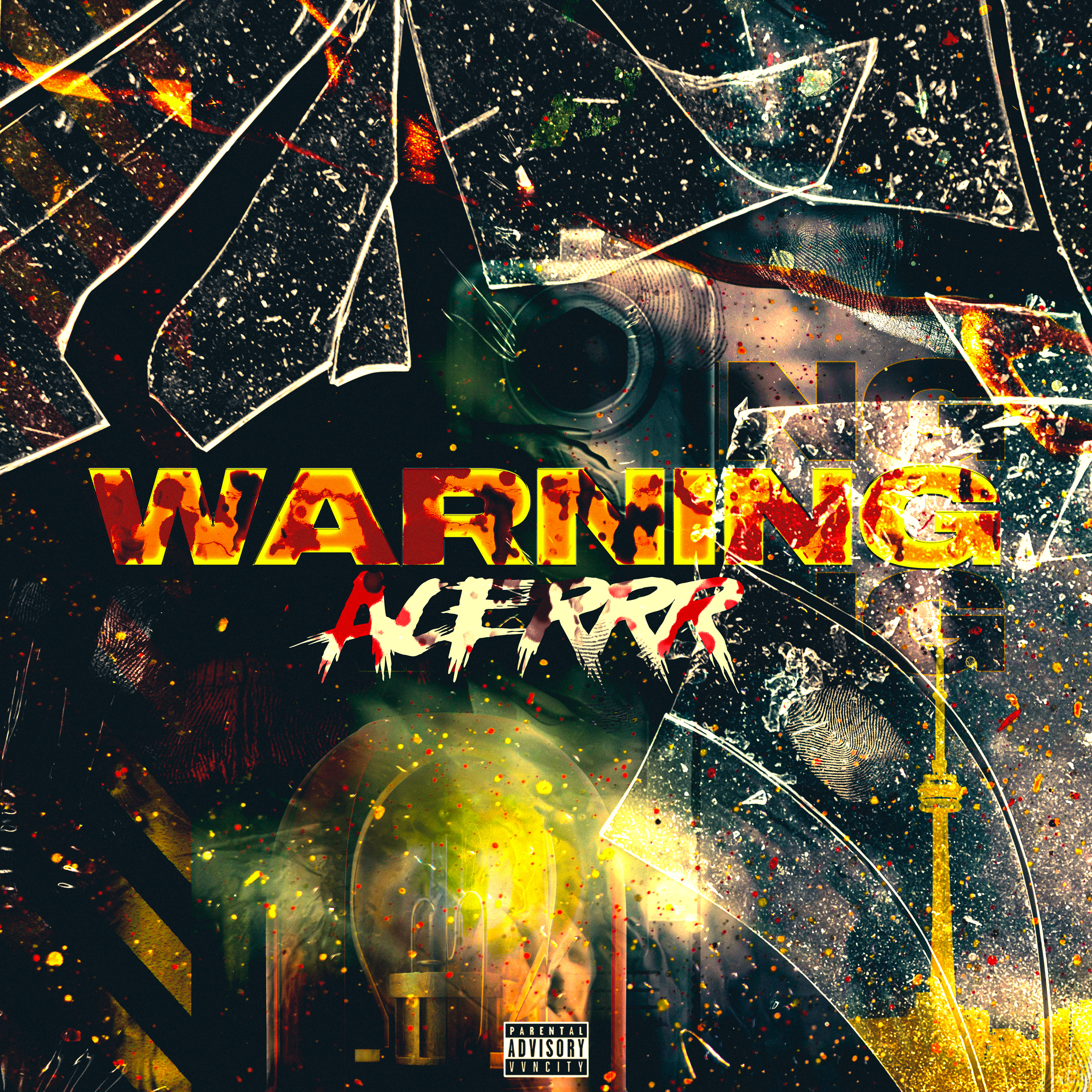 Warning artwork