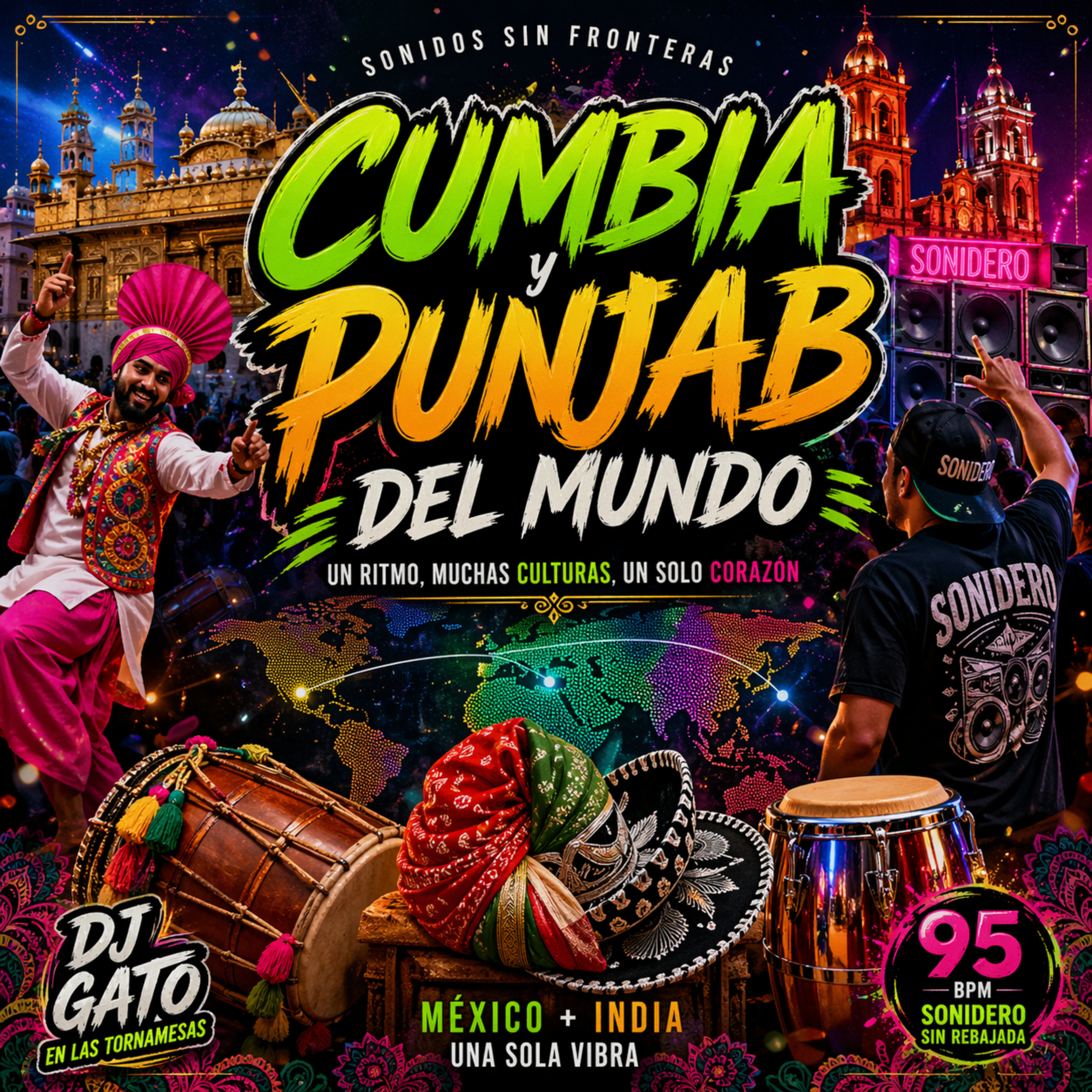 Cumbia Punjab del Mundo artwork