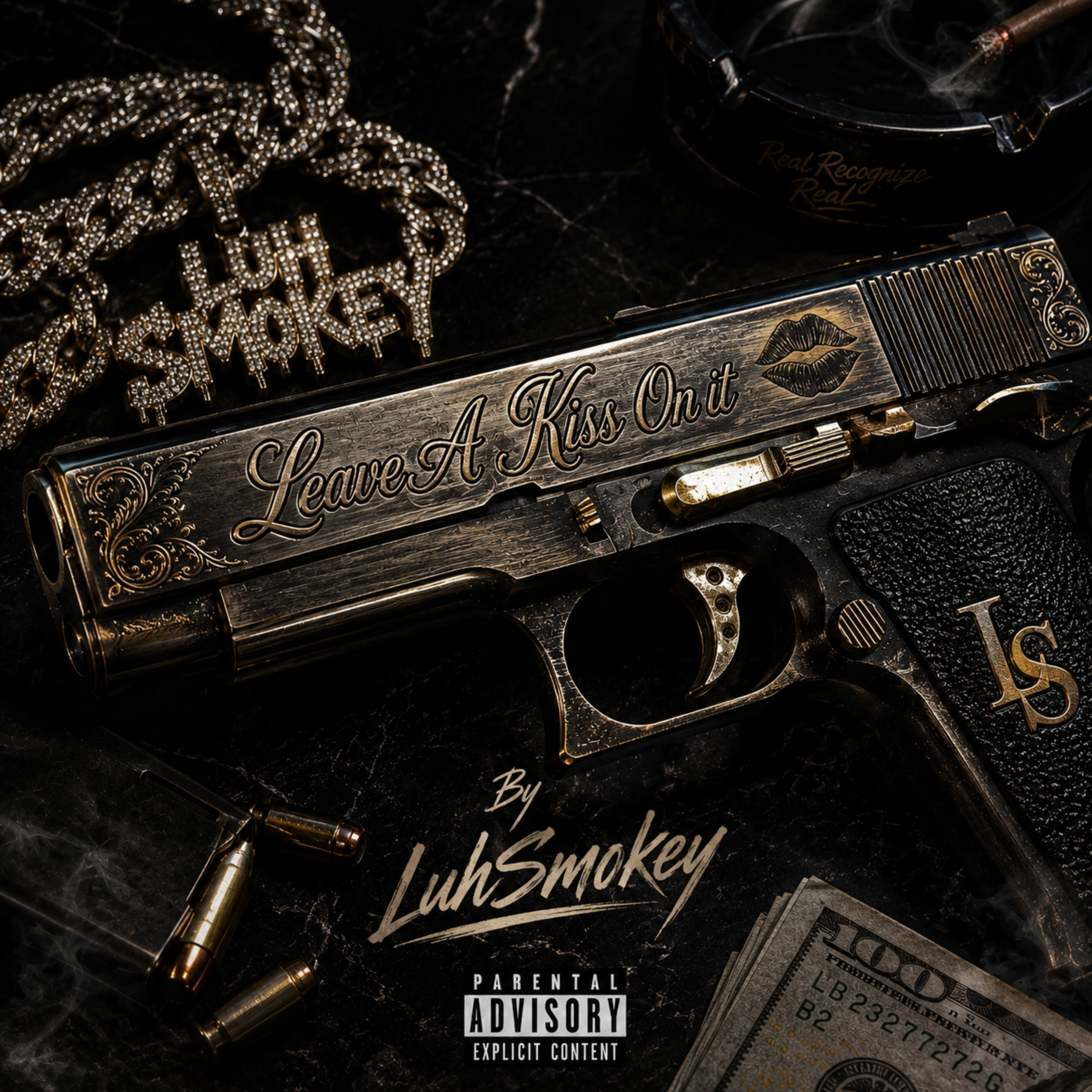 Leave A Kiss On It by LuhSmokey cover art