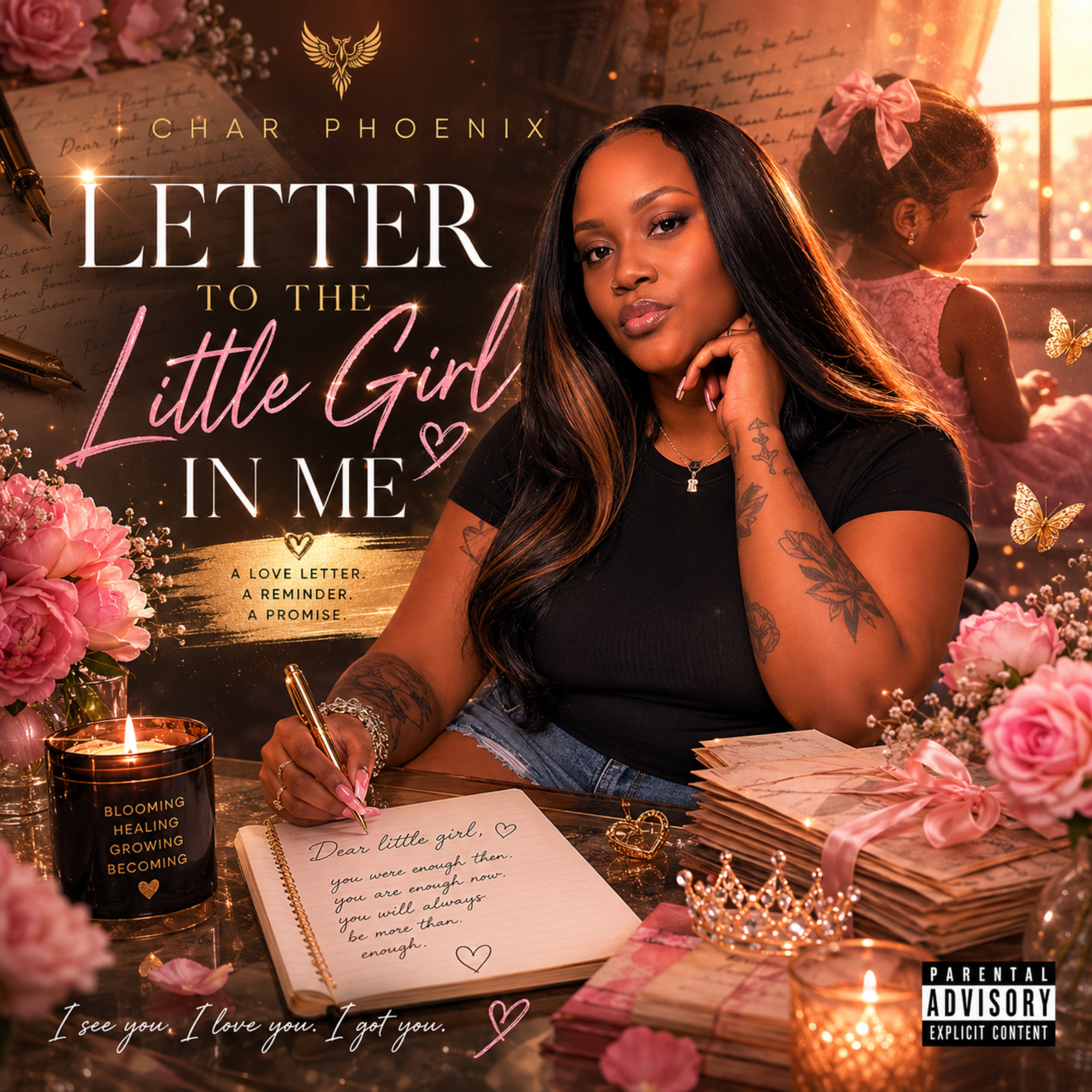 Letter To The Little Girl In Me by Char Phoenix cover art