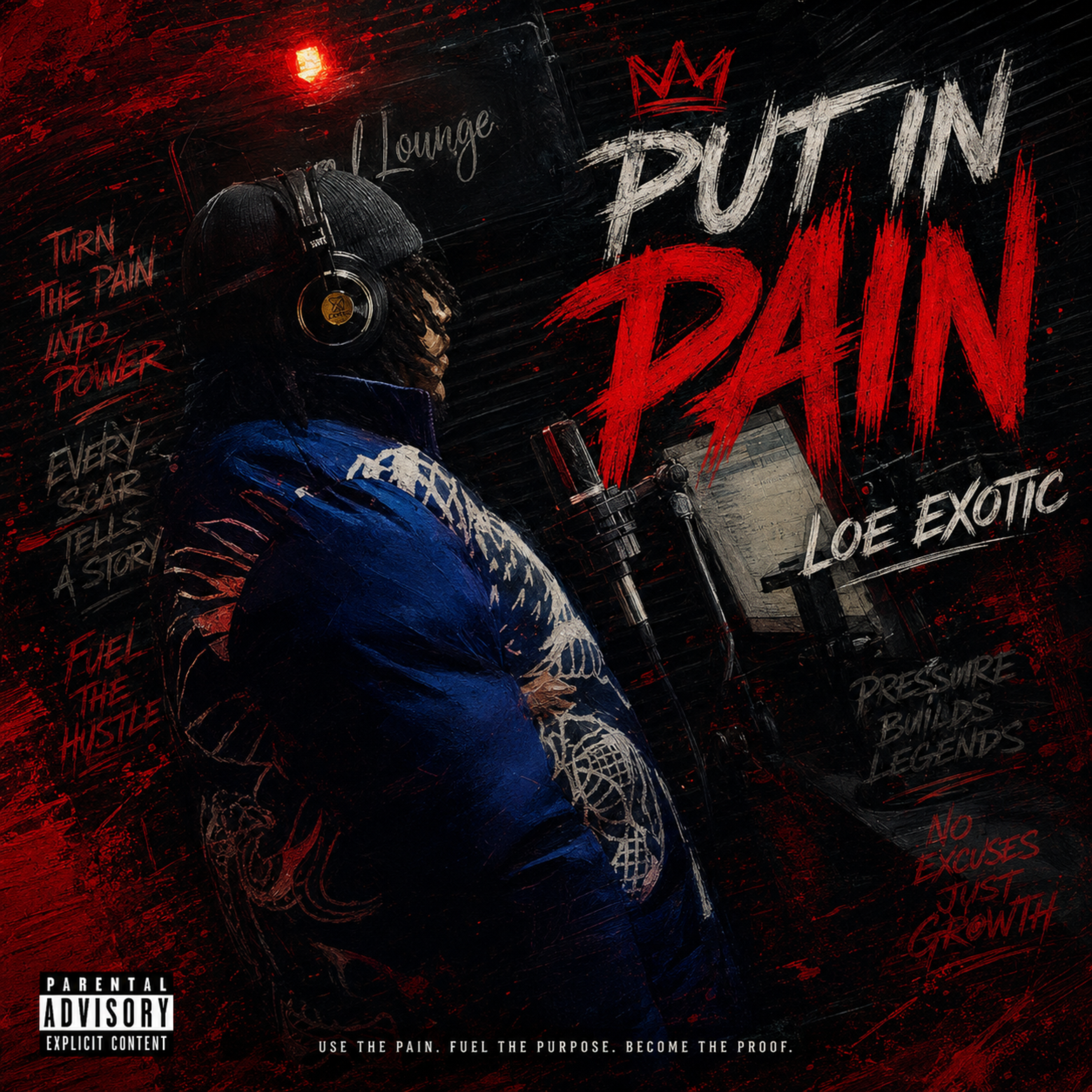 PUT IN PAIN by LOE Exotic cover art
