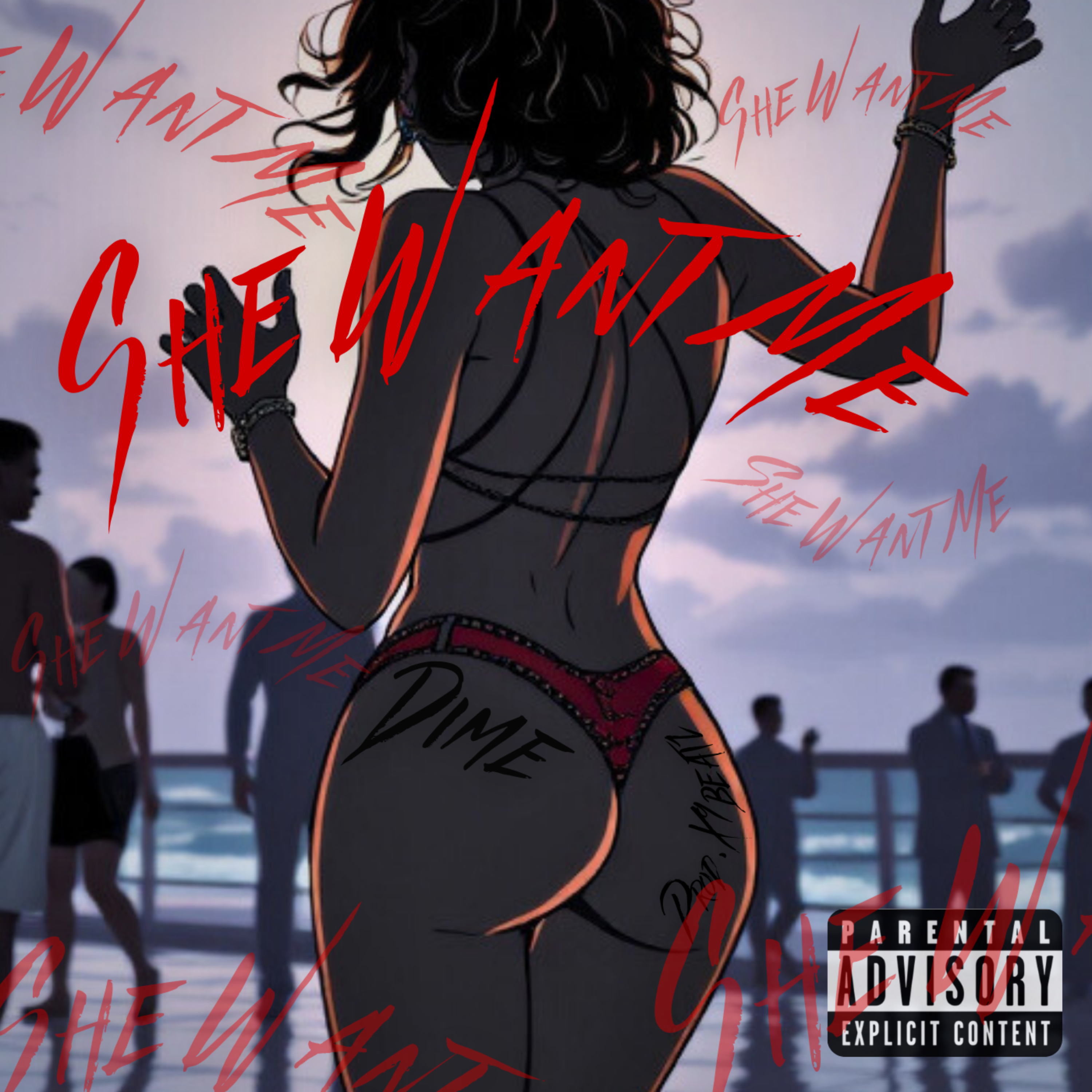 She Want Me artwork